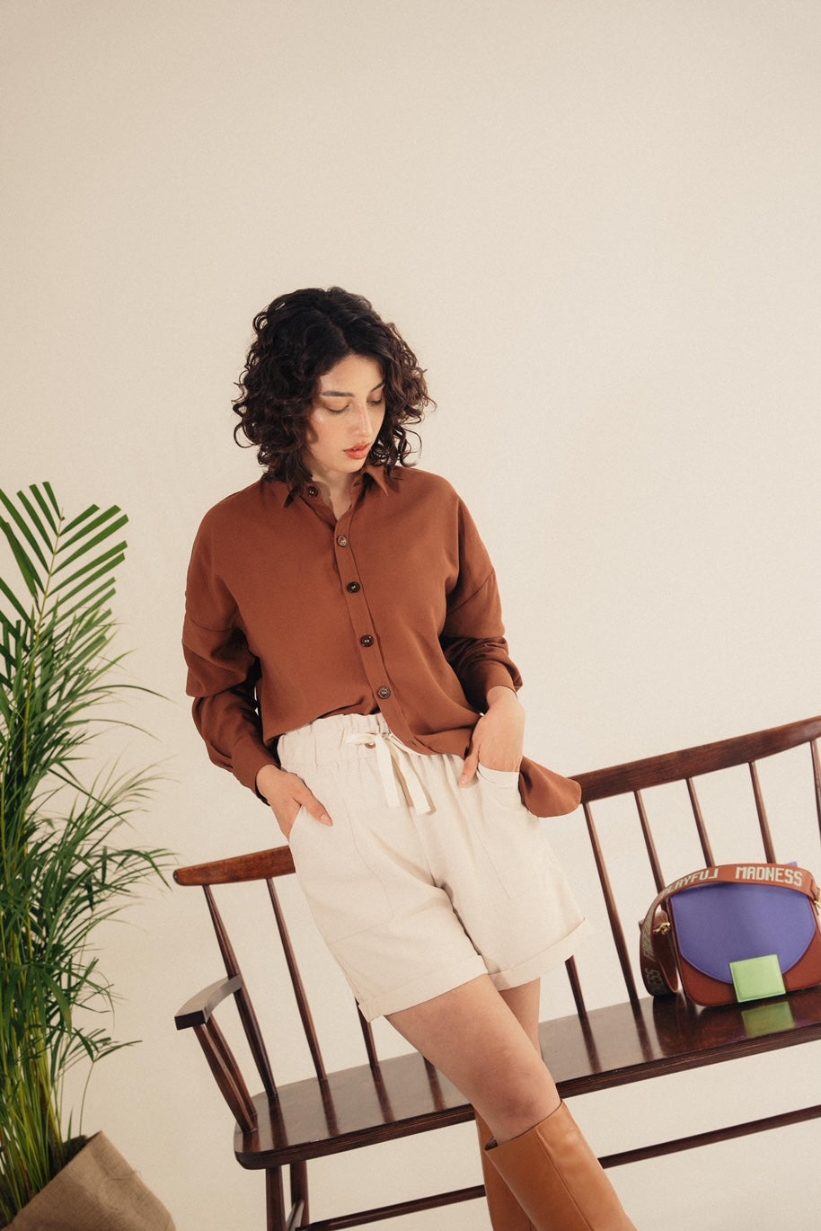 CAMISA - chocolate - DIVINA CASTIDAD