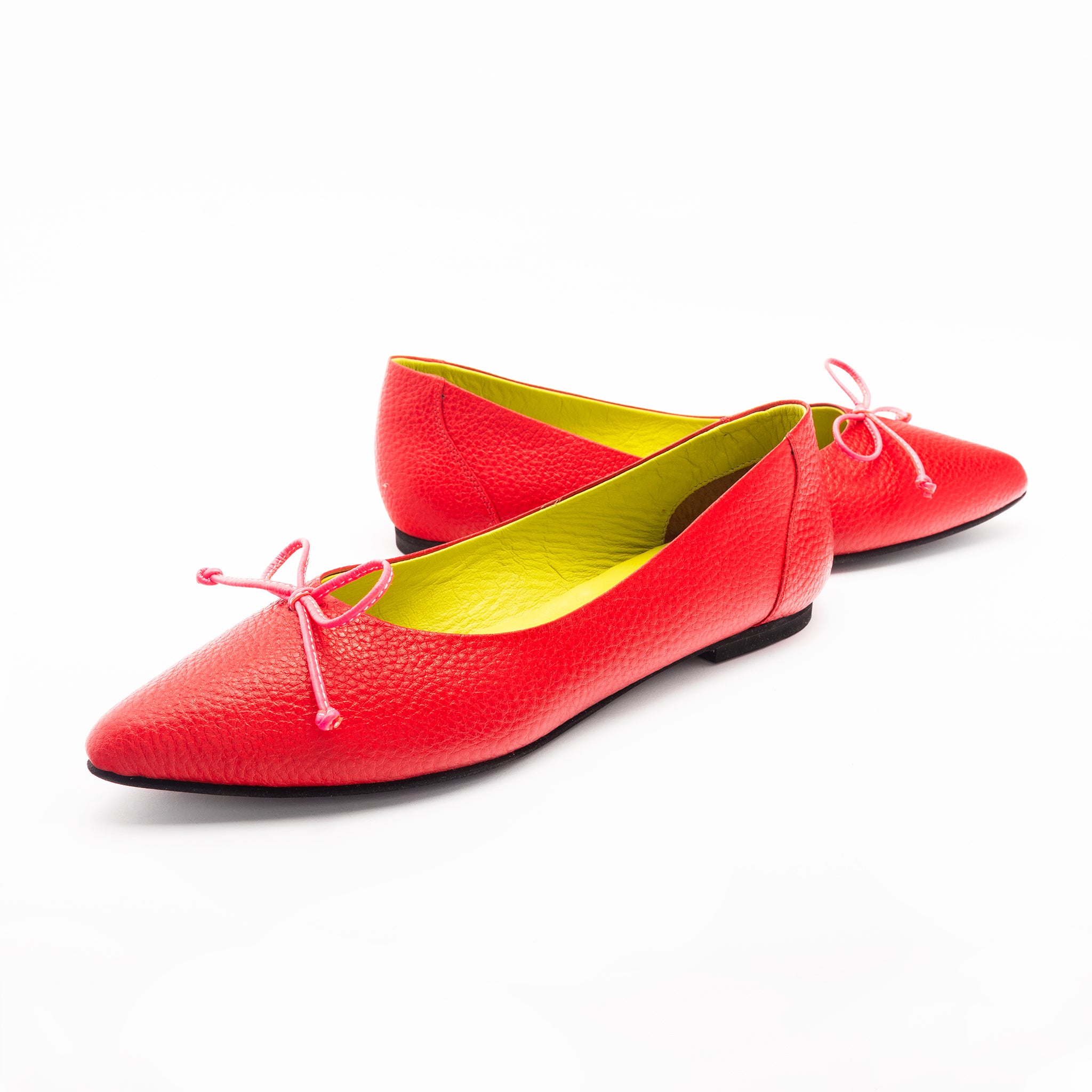 BUN ballerina - FUCSIA neón - DIVINA CASTIDAD