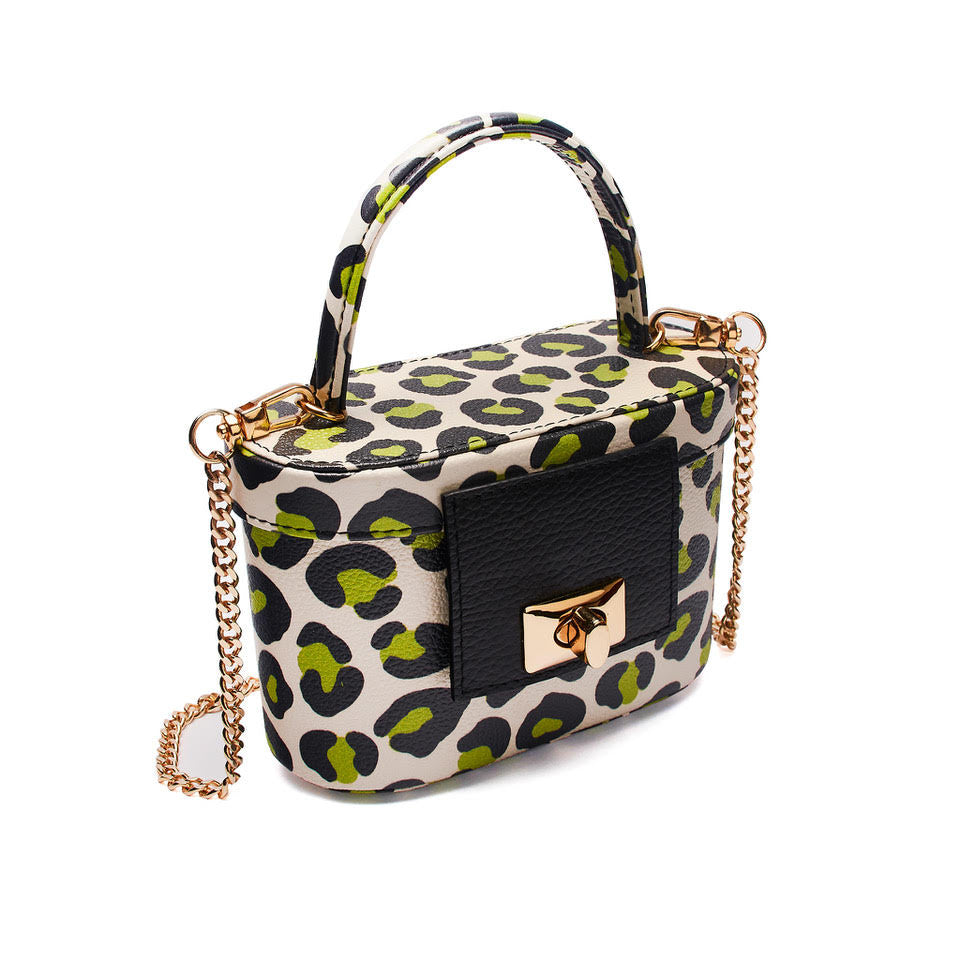 Secretaire Micro - Green Animal Print