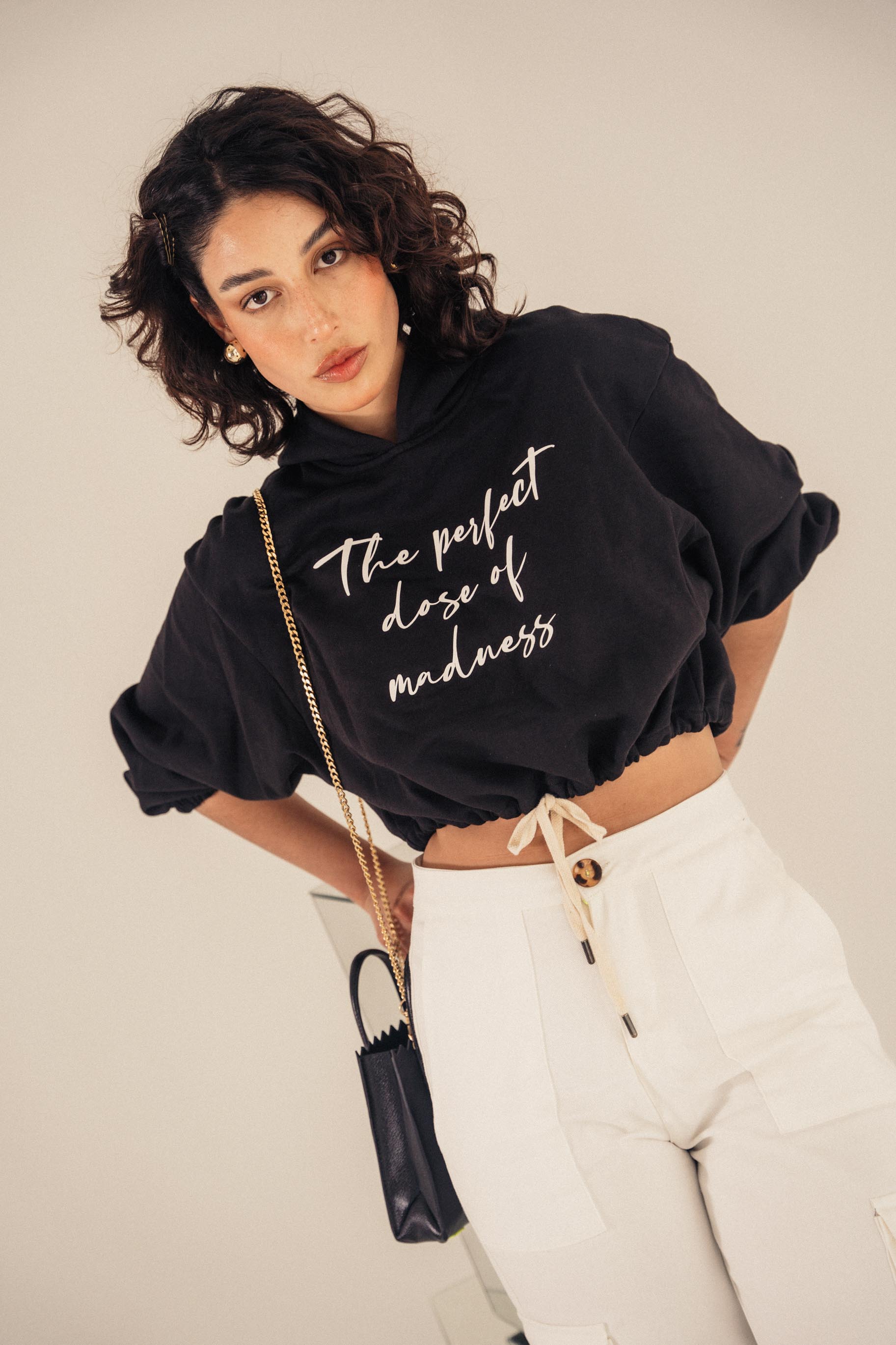 HOODIE - negro - DIVINA CASTIDAD