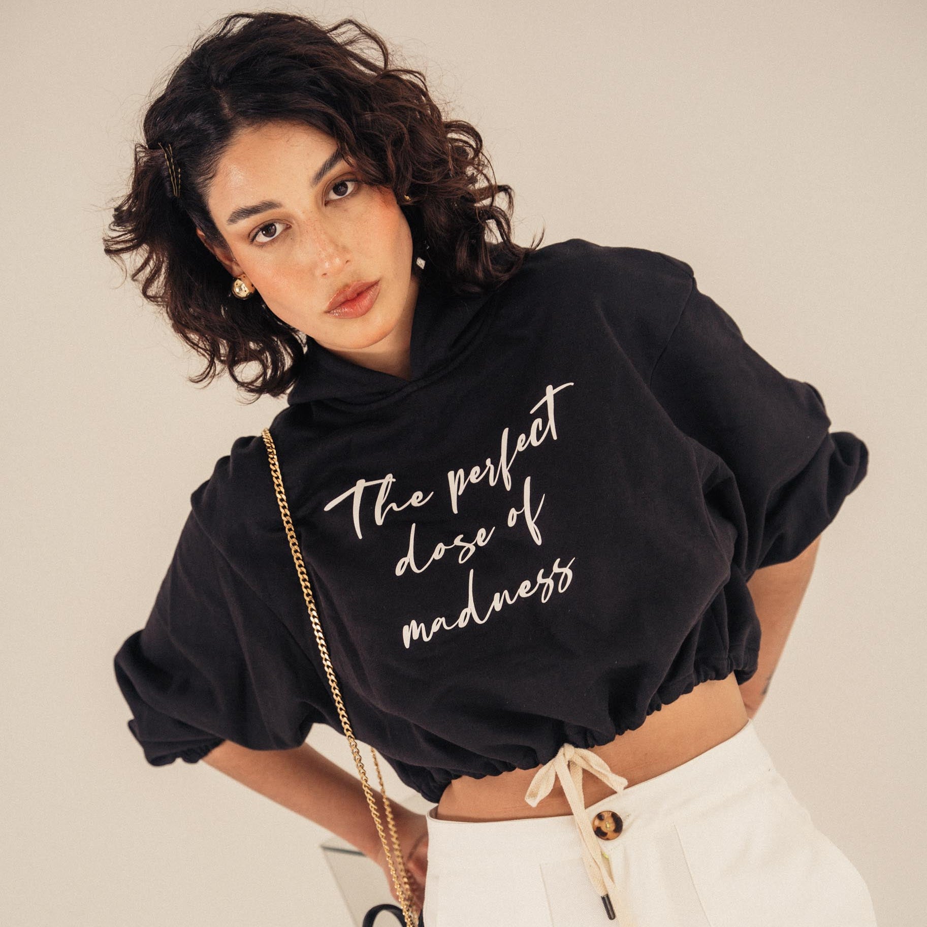 HOODIE - negro - DIVINA CASTIDAD