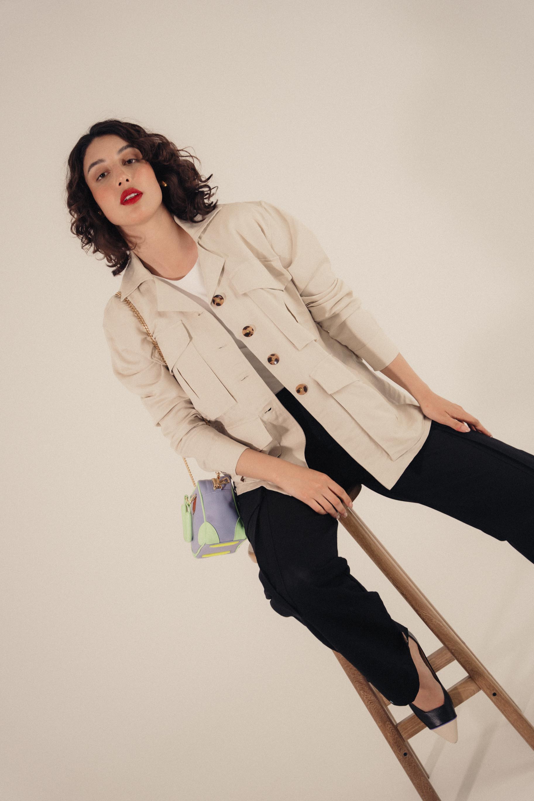 SAFARI jacket - ARENA - DIVINA CASTIDAD