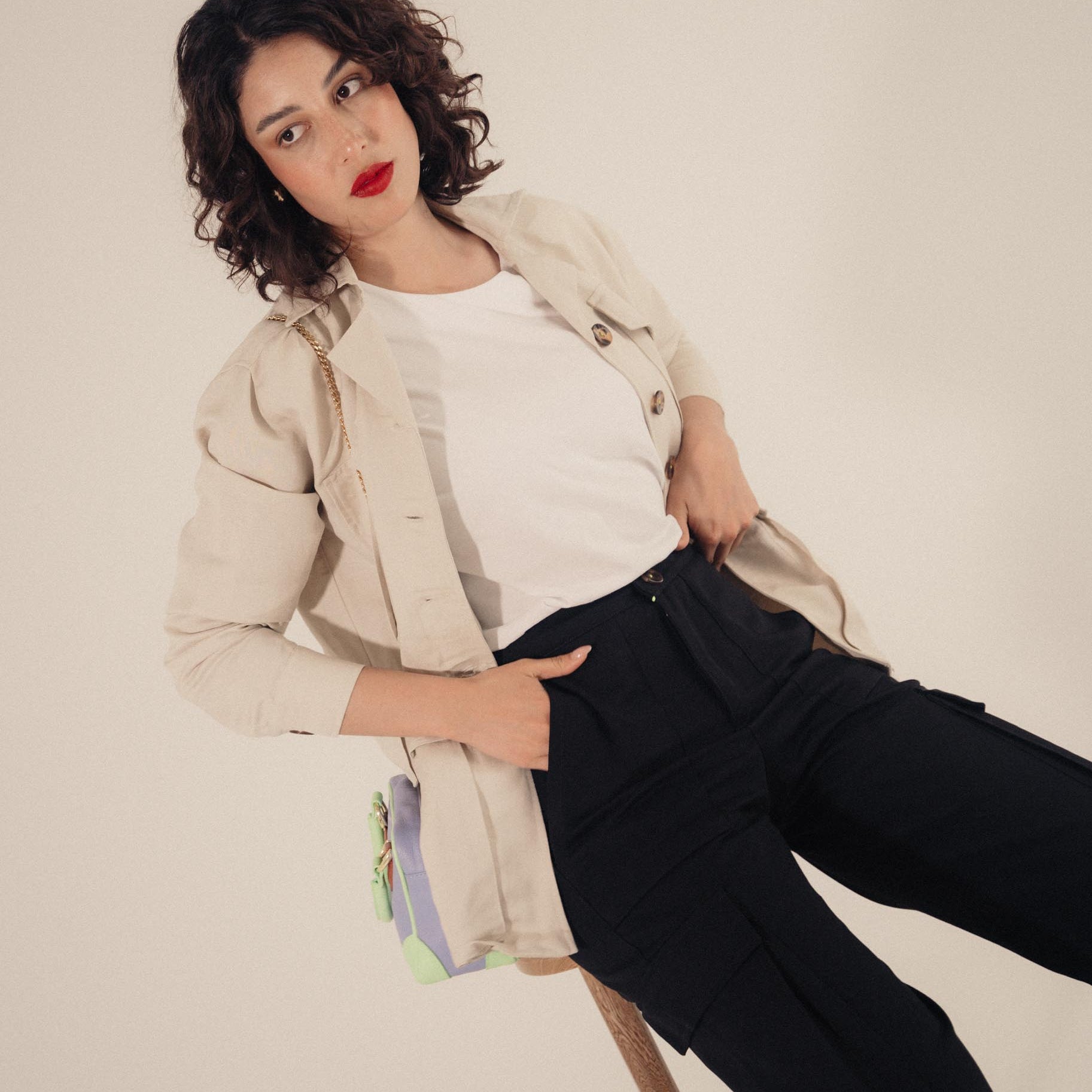 SAFARI jacket - ARENA - DIVINA CASTIDAD