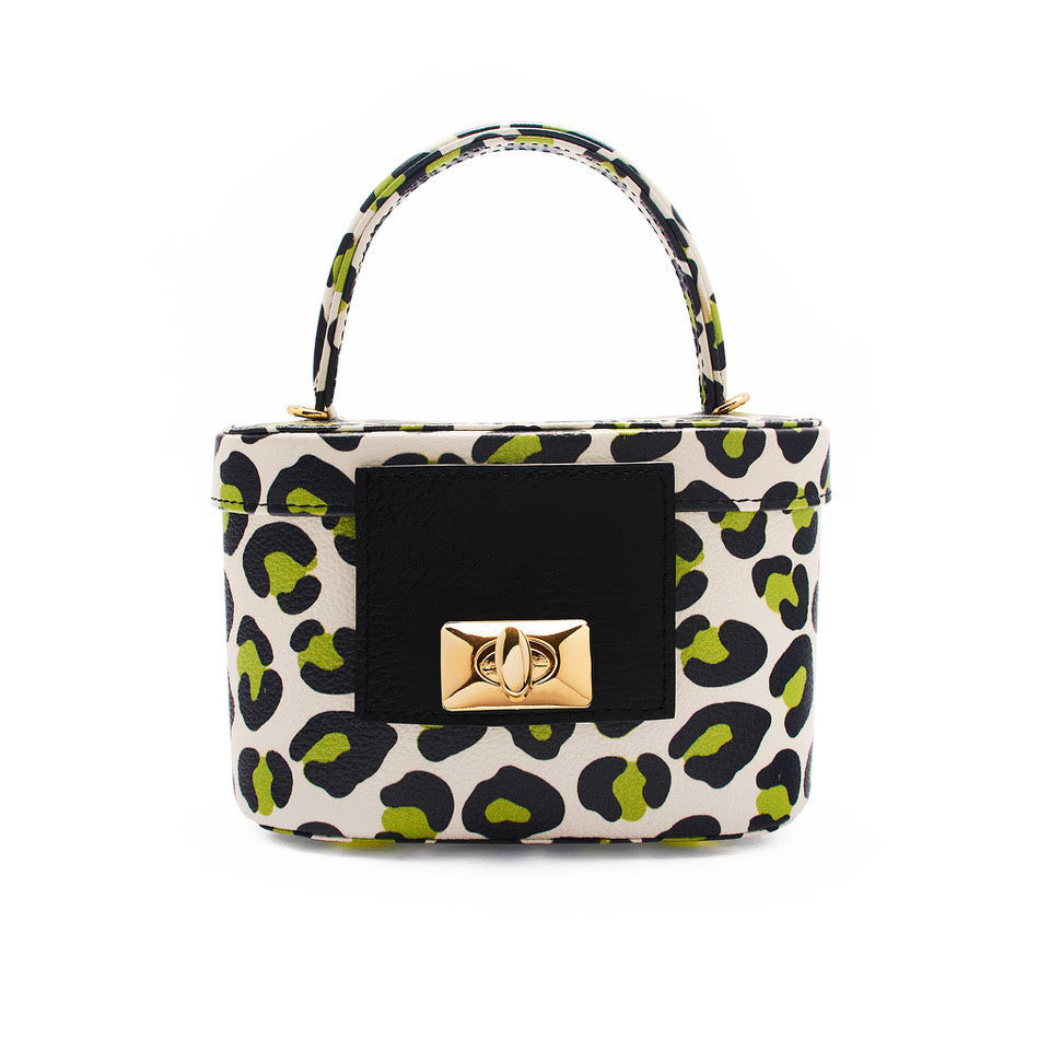 Secretaire Micro - Green Animal Print