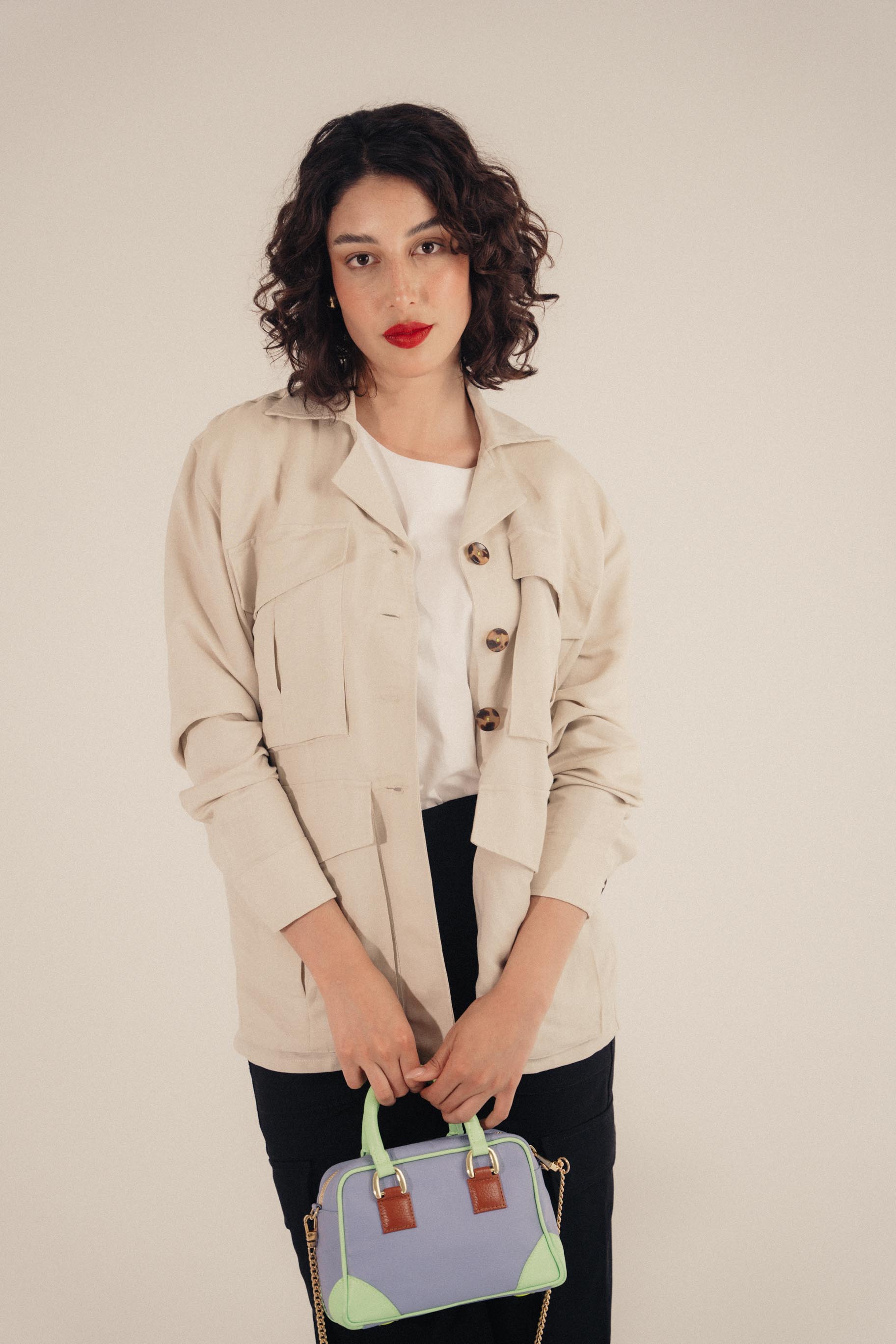 SAFARI jacket - ARENA - DIVINA CASTIDAD