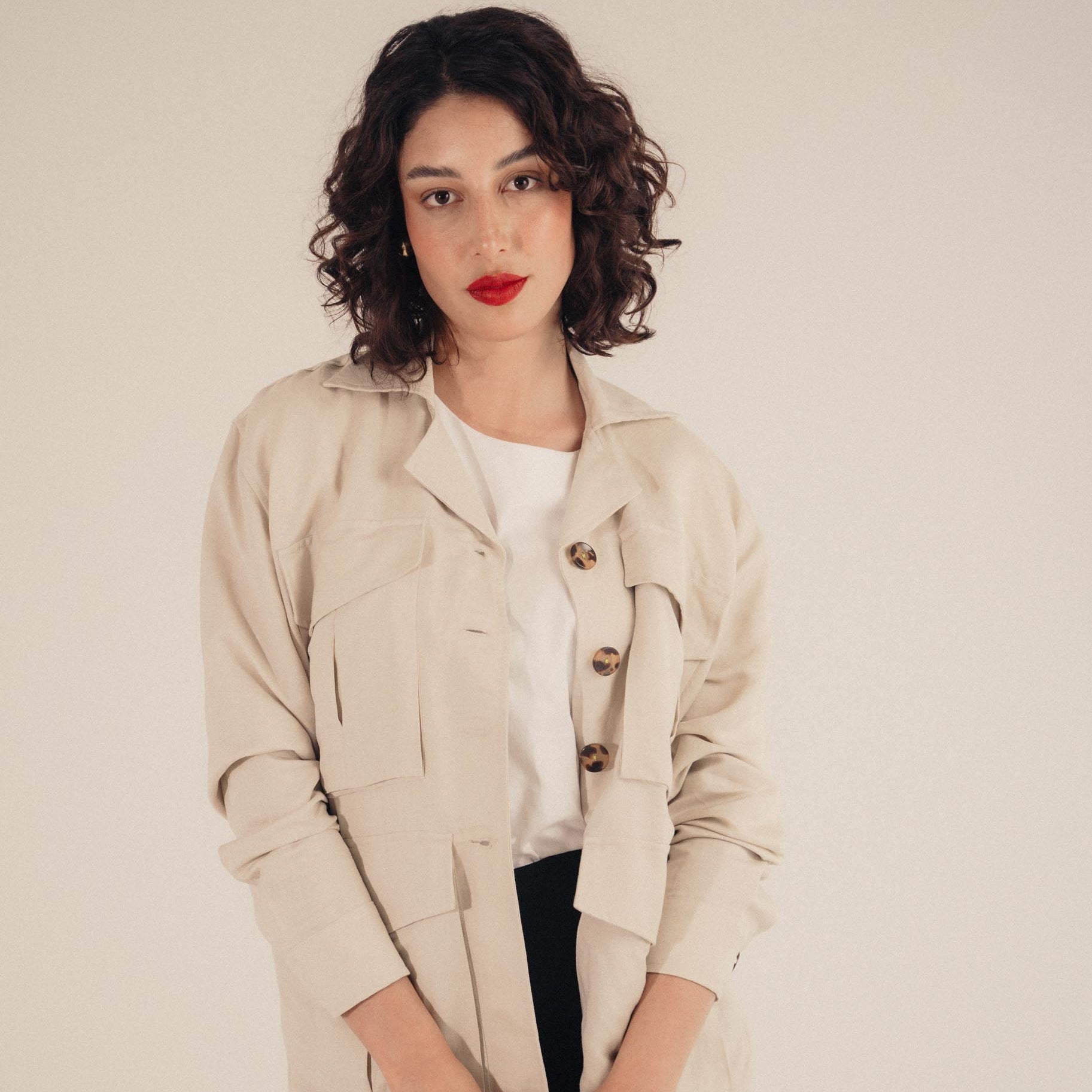 SAFARI jacket - ARENA - DIVINA CASTIDAD