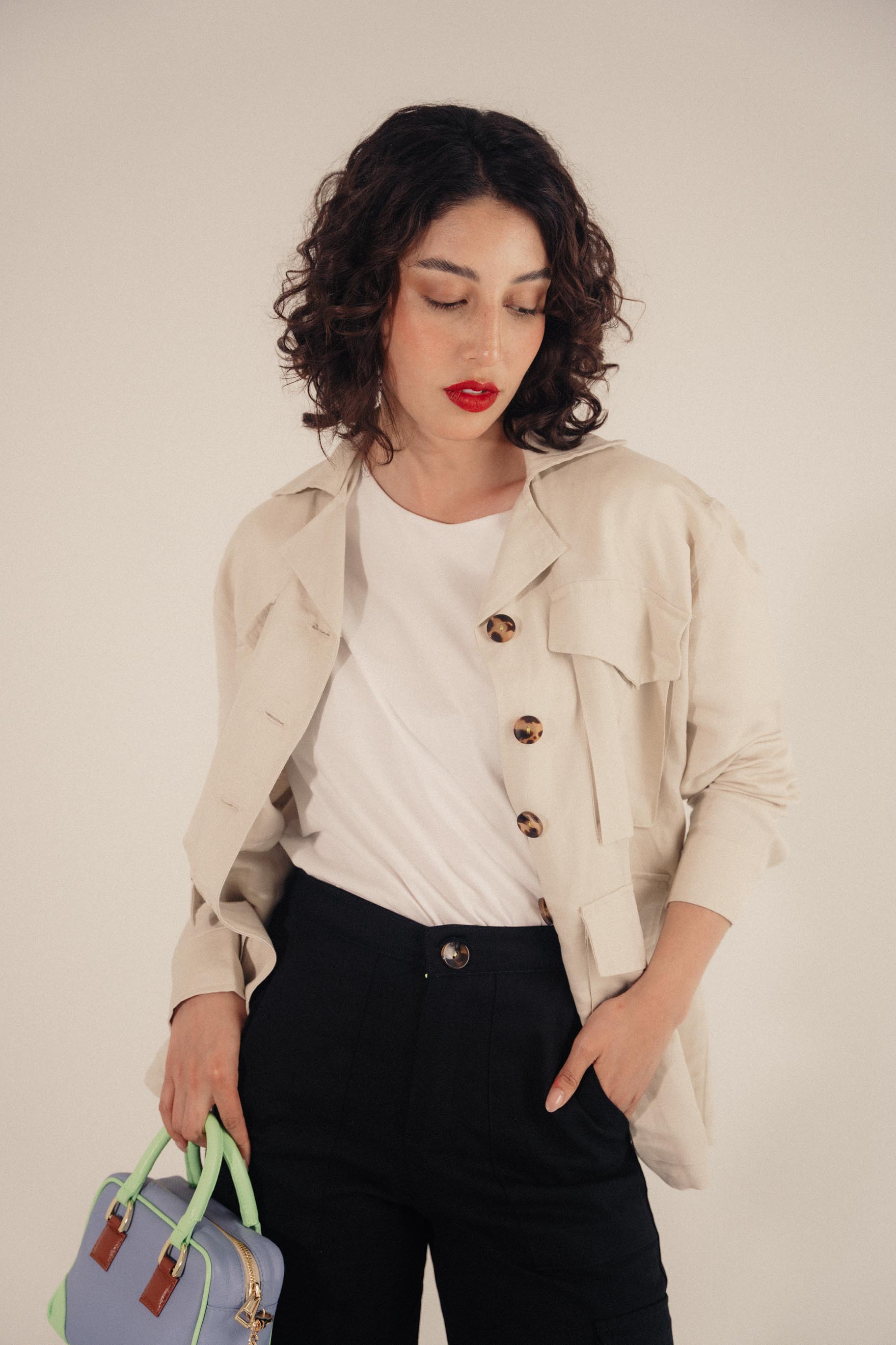 SAFARI jacket - ARENA - DIVINA CASTIDAD