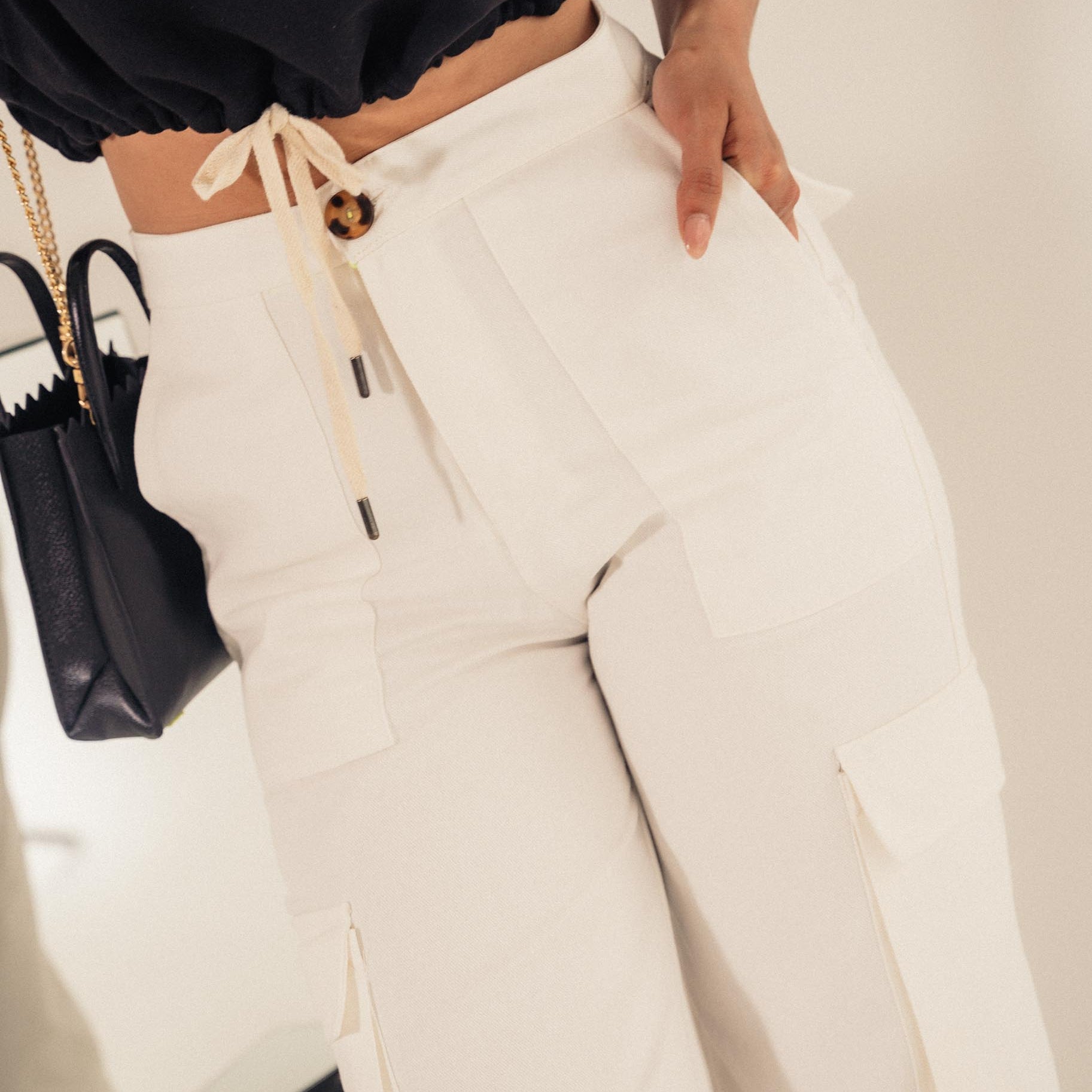 CARGO pant - CRUDO DIVINA CASTIDAD