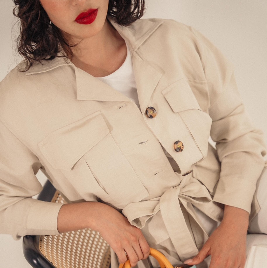 SAFARI jacket - ARENA - DIVINA CASTIDAD