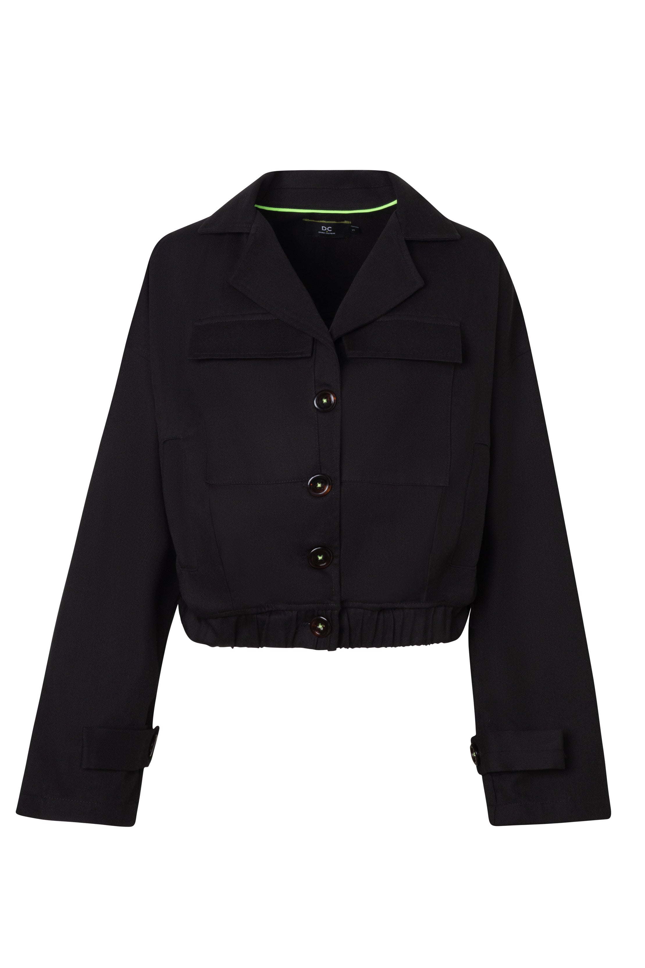 BOMBER jacket - NEGRO - DIVINA CASTIDAD