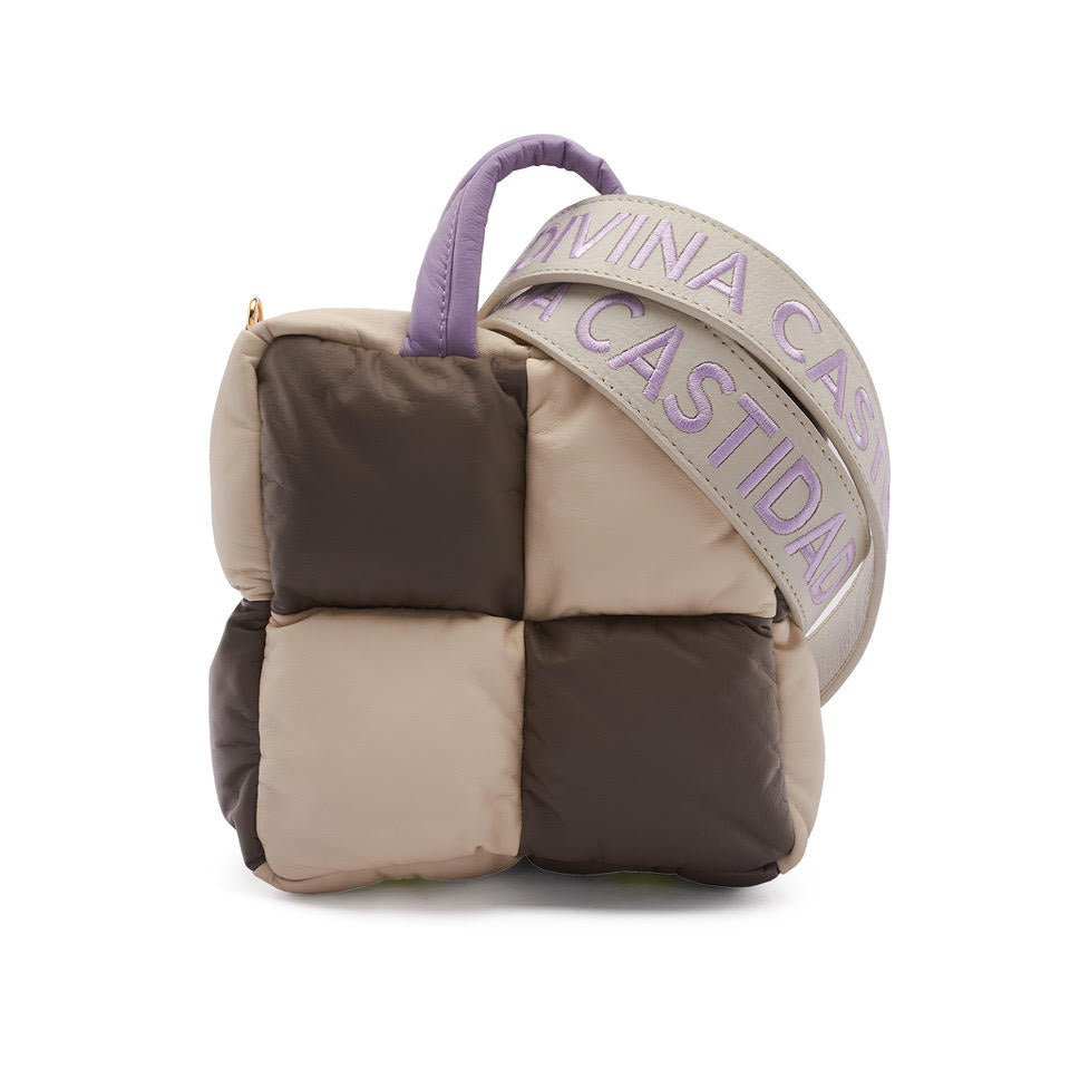 CANDELARIA bag taupe x beige