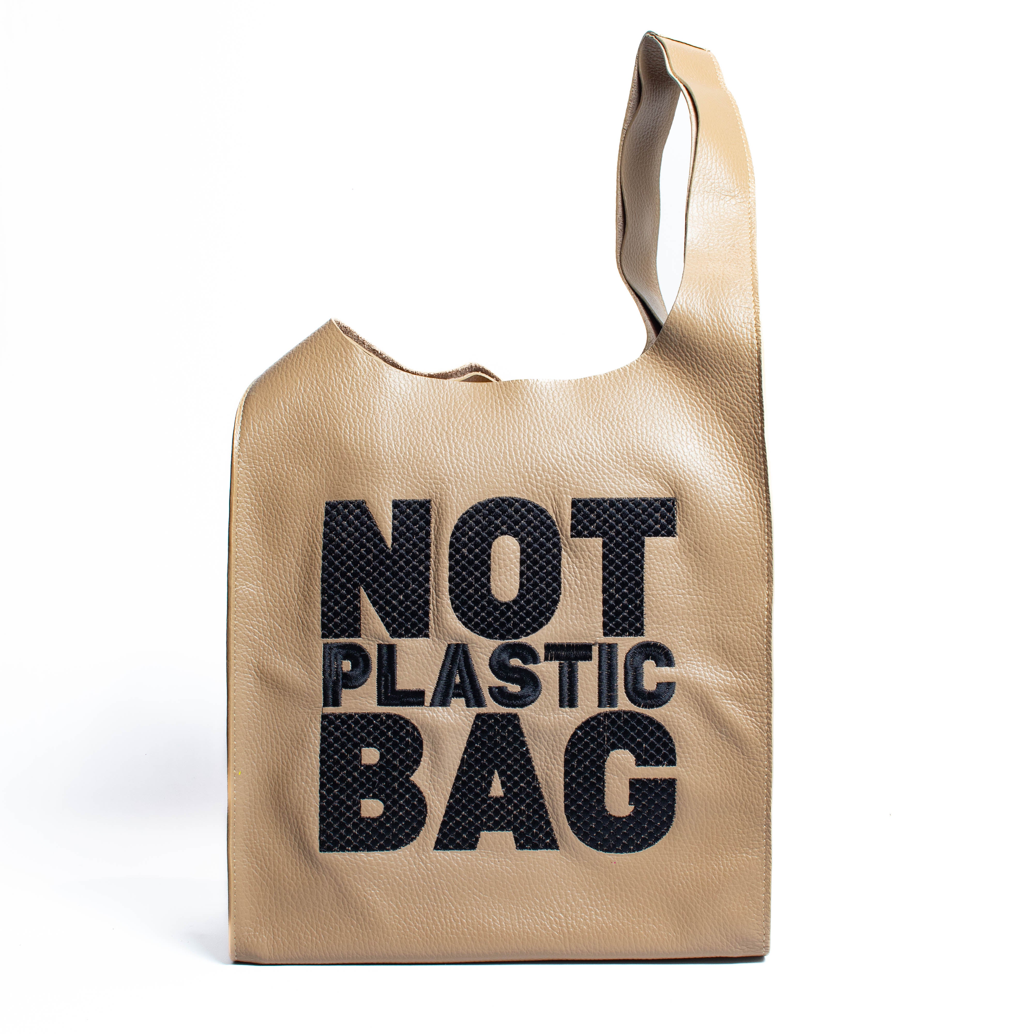 PLASTIC BAG - cocoa x negro