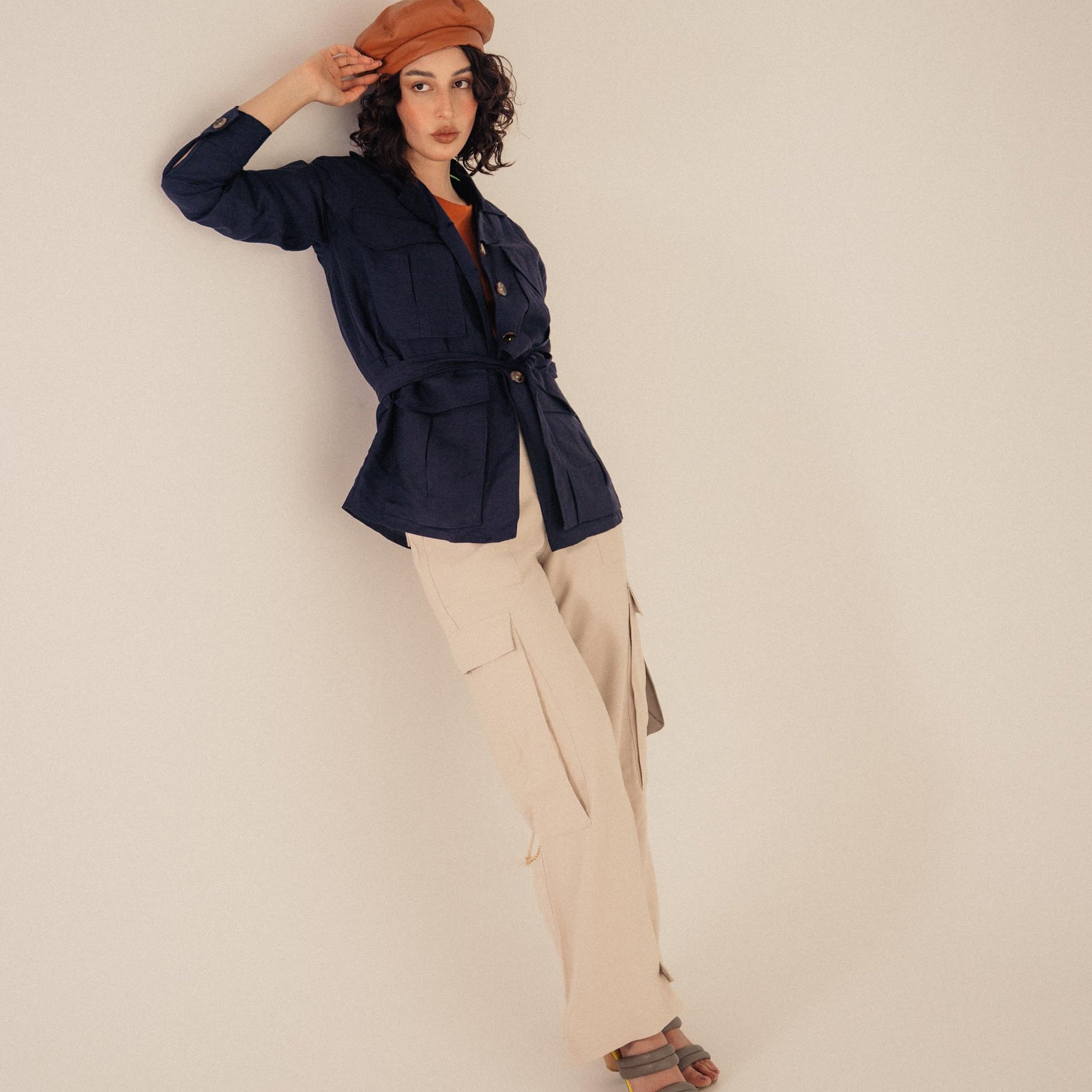 PANTALÓN high WAIST - arena DIVINA CASTIDAD