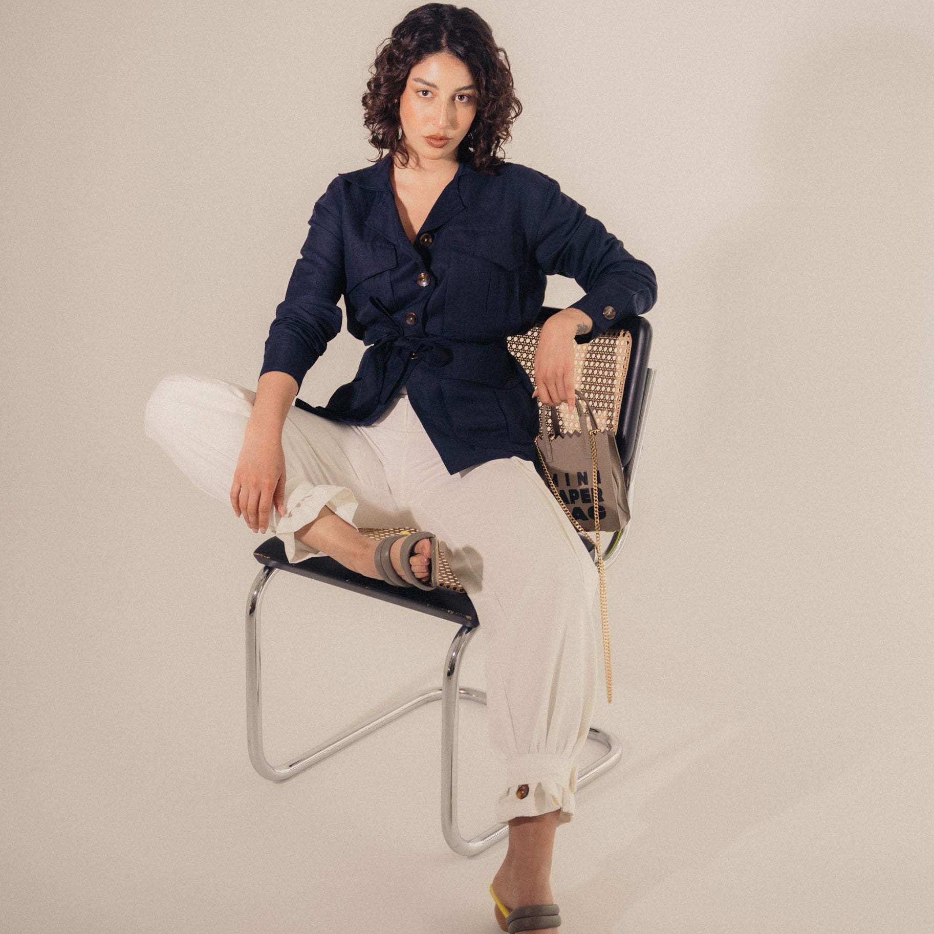 CARGO pant - CRUDO DIVINA CASTIDAD