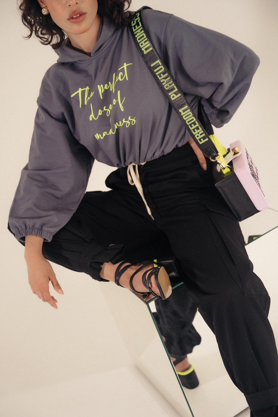HOODIE - gris - DIVINA CASTIDAD