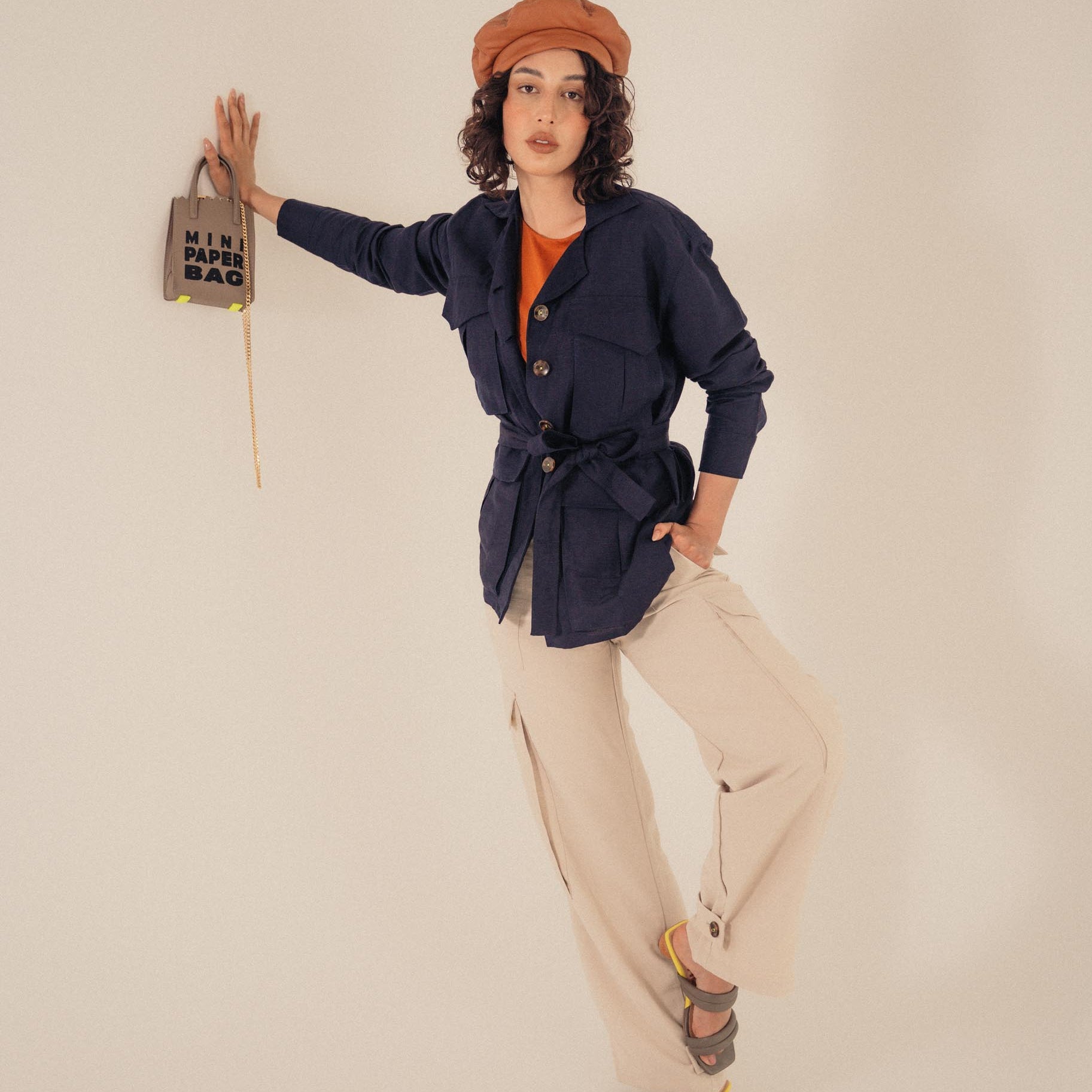 PANTALÓN high WAIST - arena DIVINA CASTIDAD