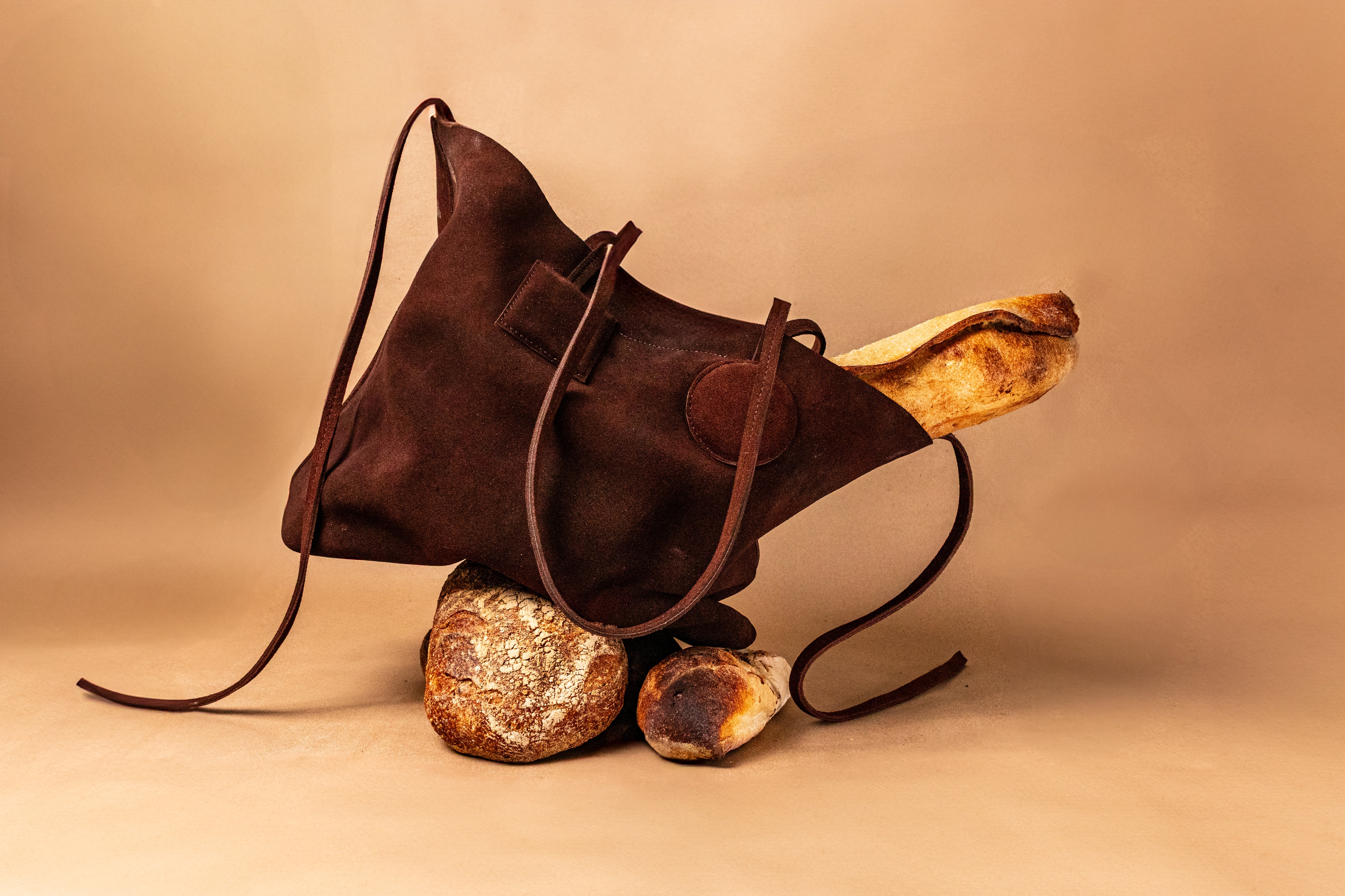 MARKET bag - CHOCOLATE