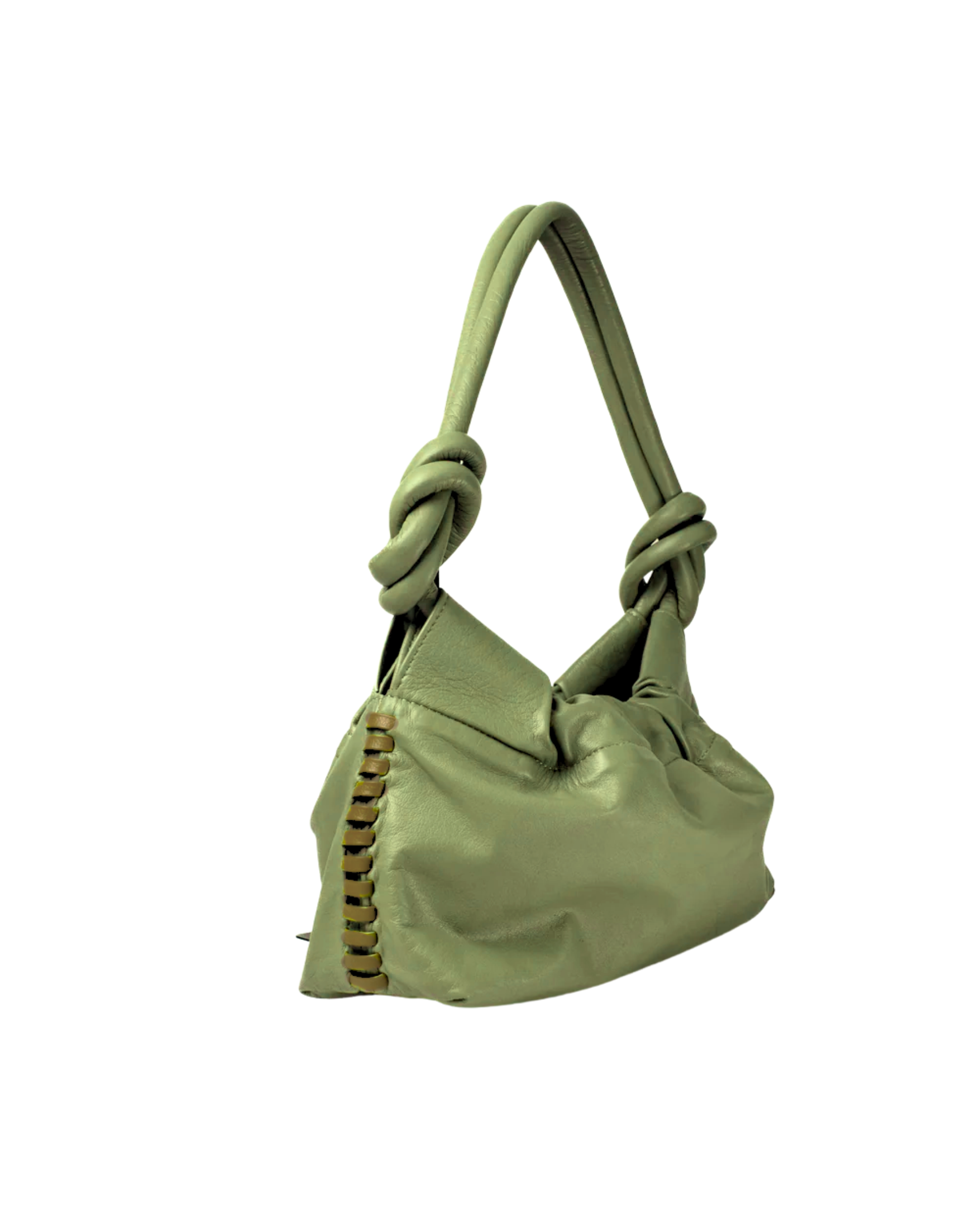 CHUNKIE baguette BAG - Verde MATCHA