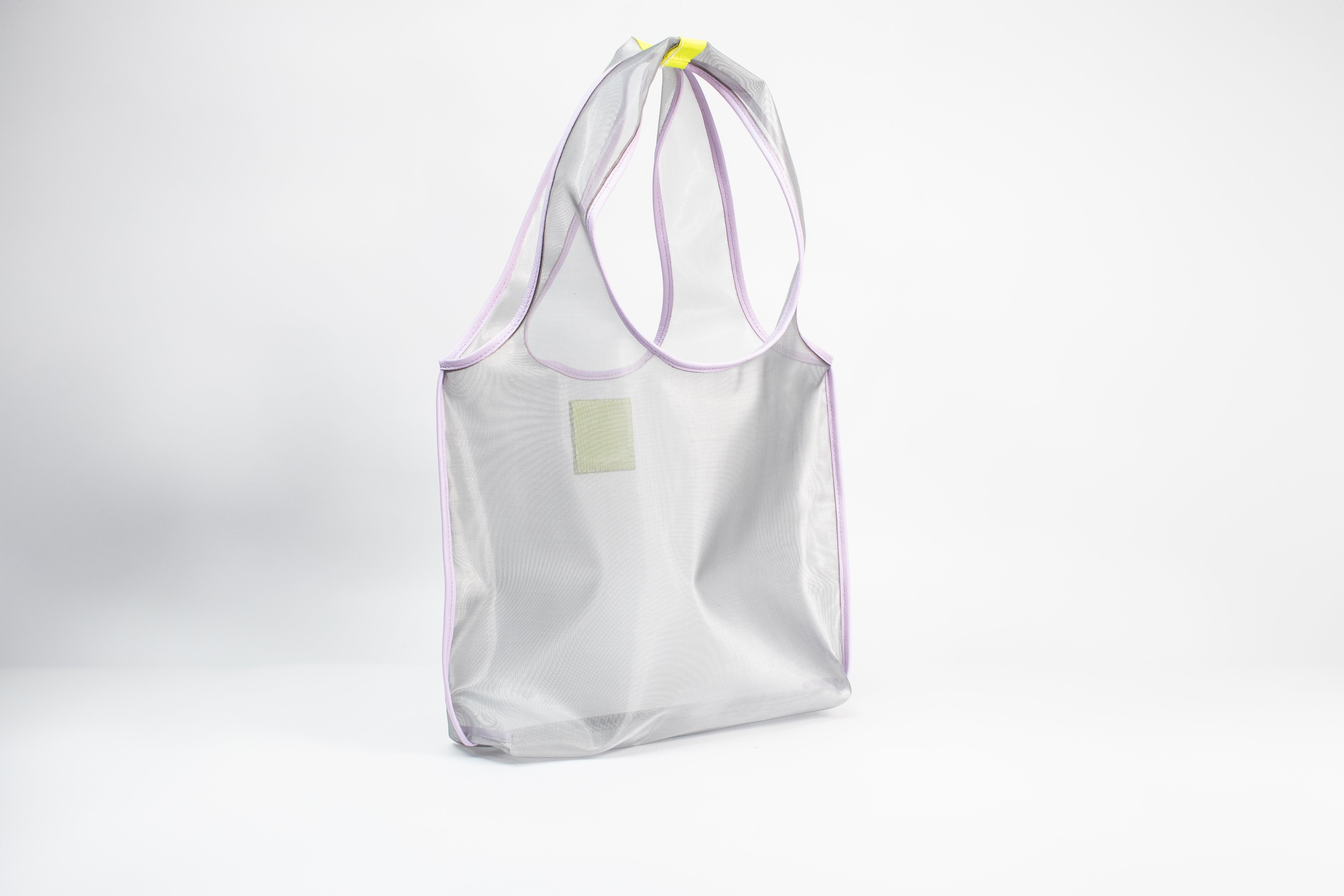 Tote Bag Mesh - Plata x Malva