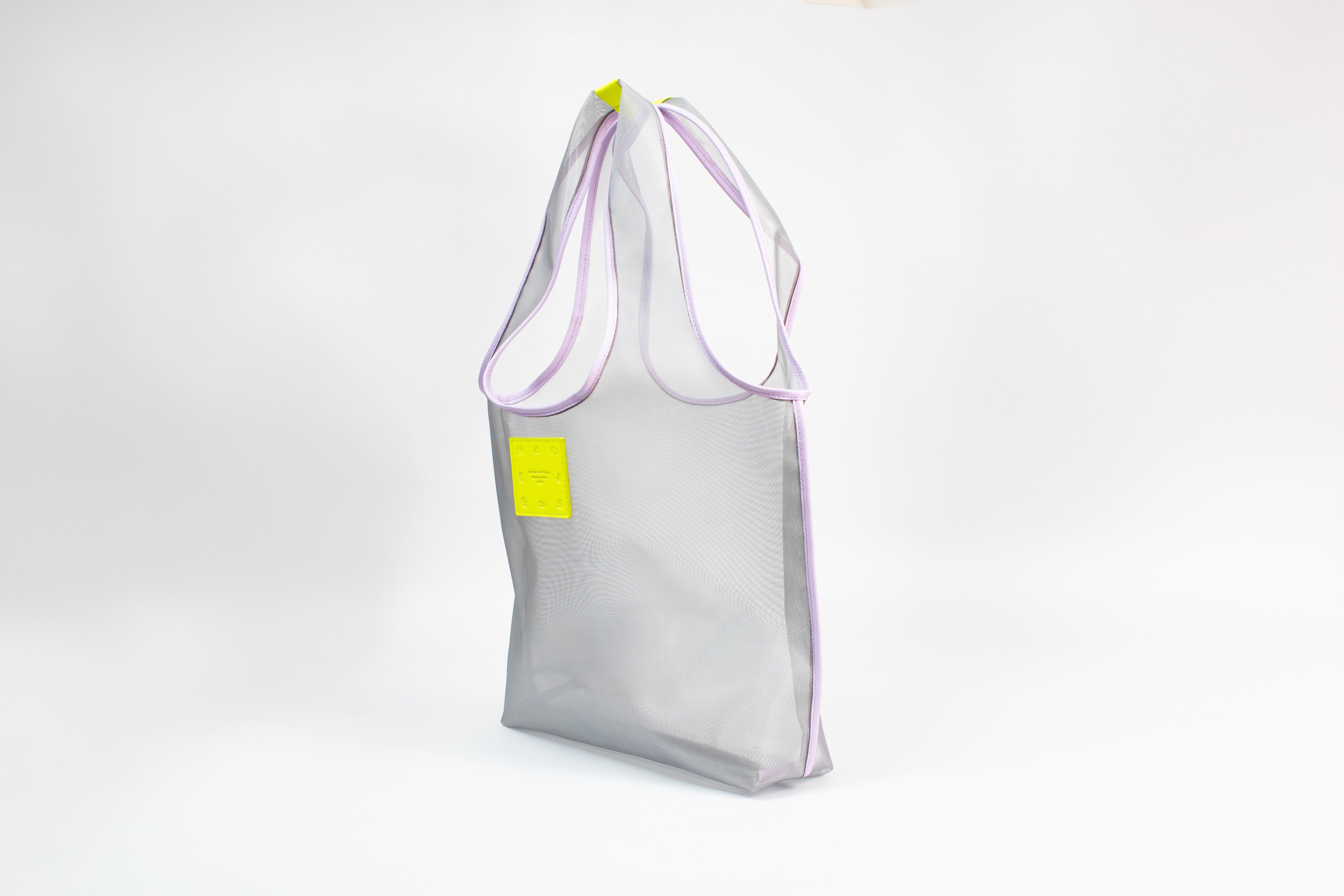 Tote Bag Mesh - Plata x Malva