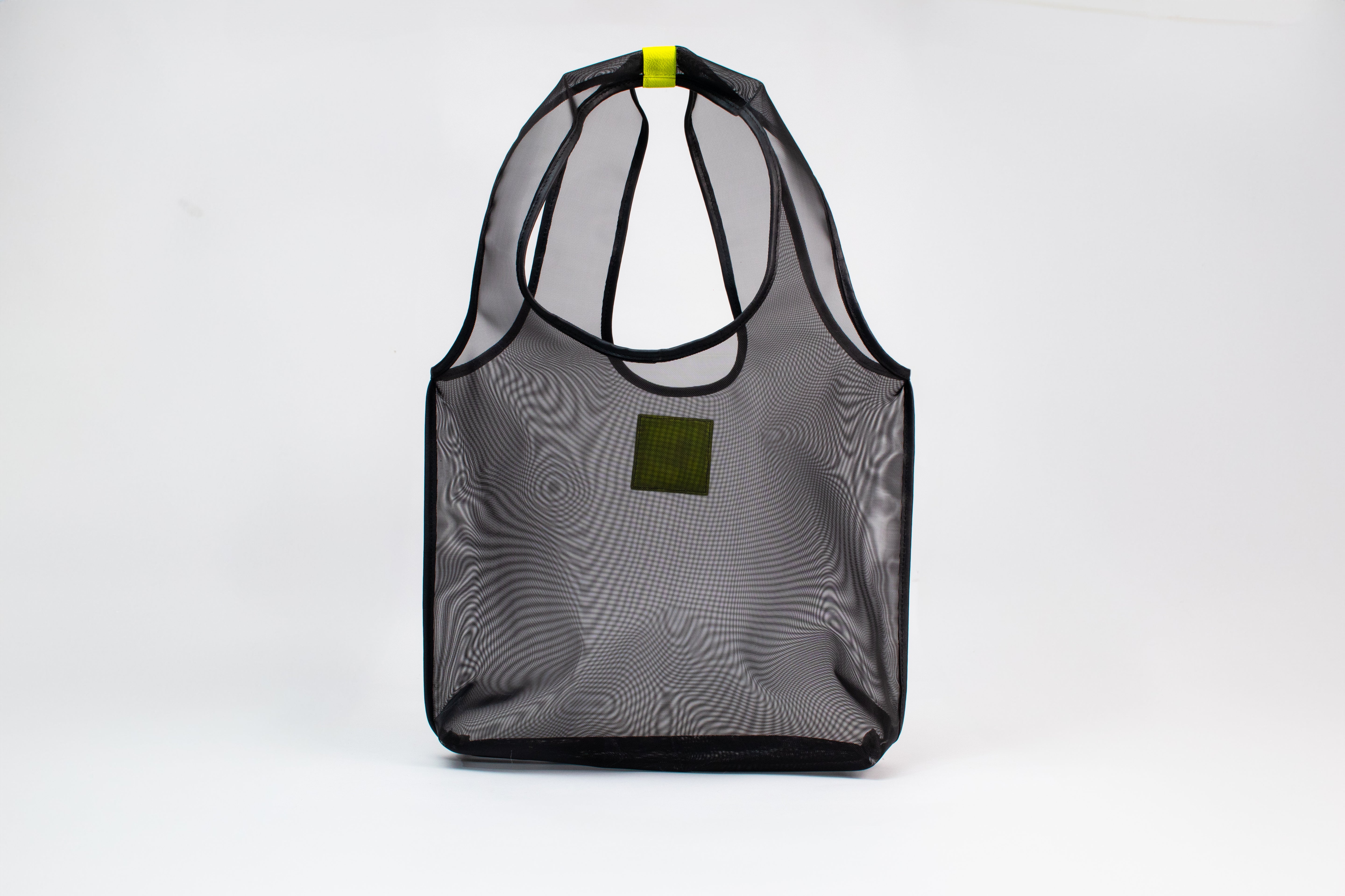 Tote Bag Mesh - Negro x negro