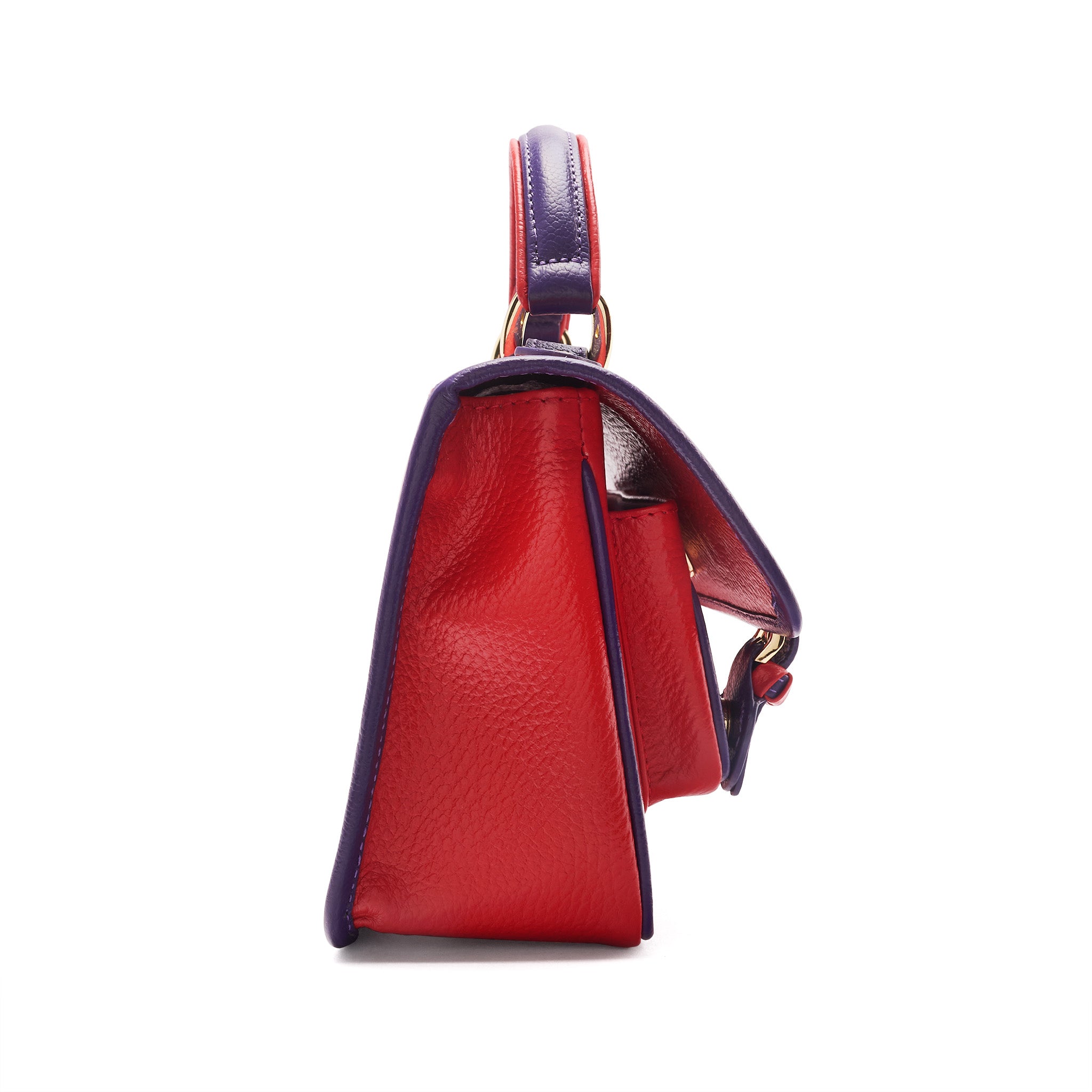 School Bag - Rojo x Violeta
