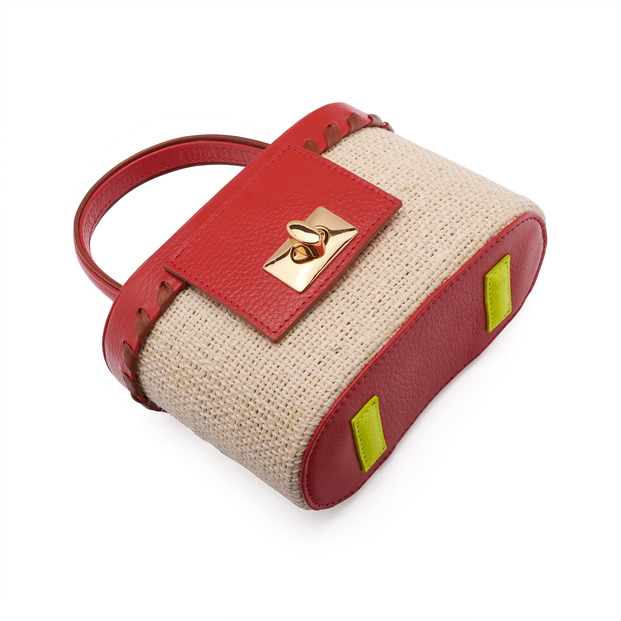 Secretaire Micro - Rojo x Miel + Fique