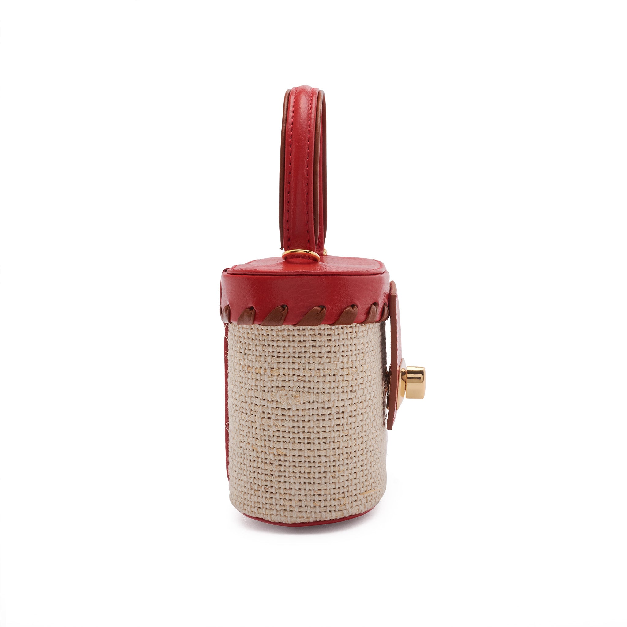 Secretaire Micro - Rojo x Miel + Fique
