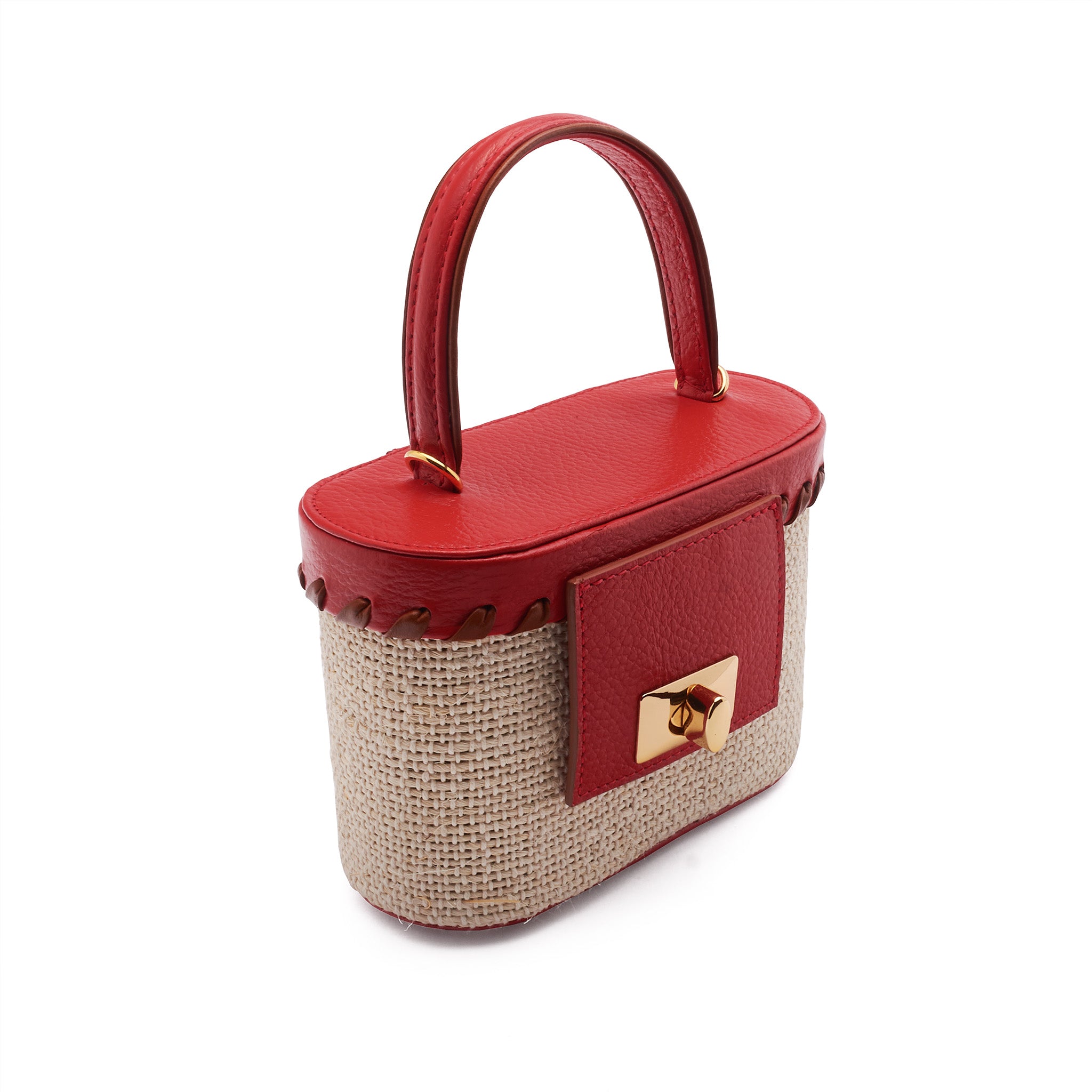 Secretaire Micro - Rojo x Miel + Fique