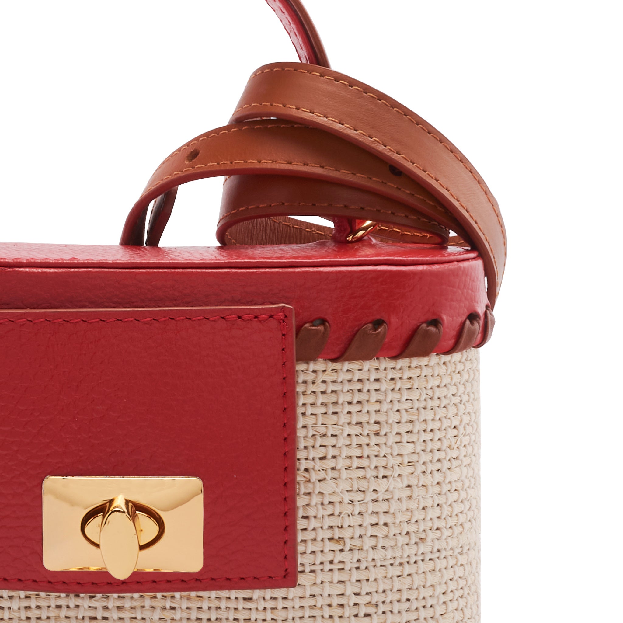 Secretaire Micro - Rojo x Miel + Fique