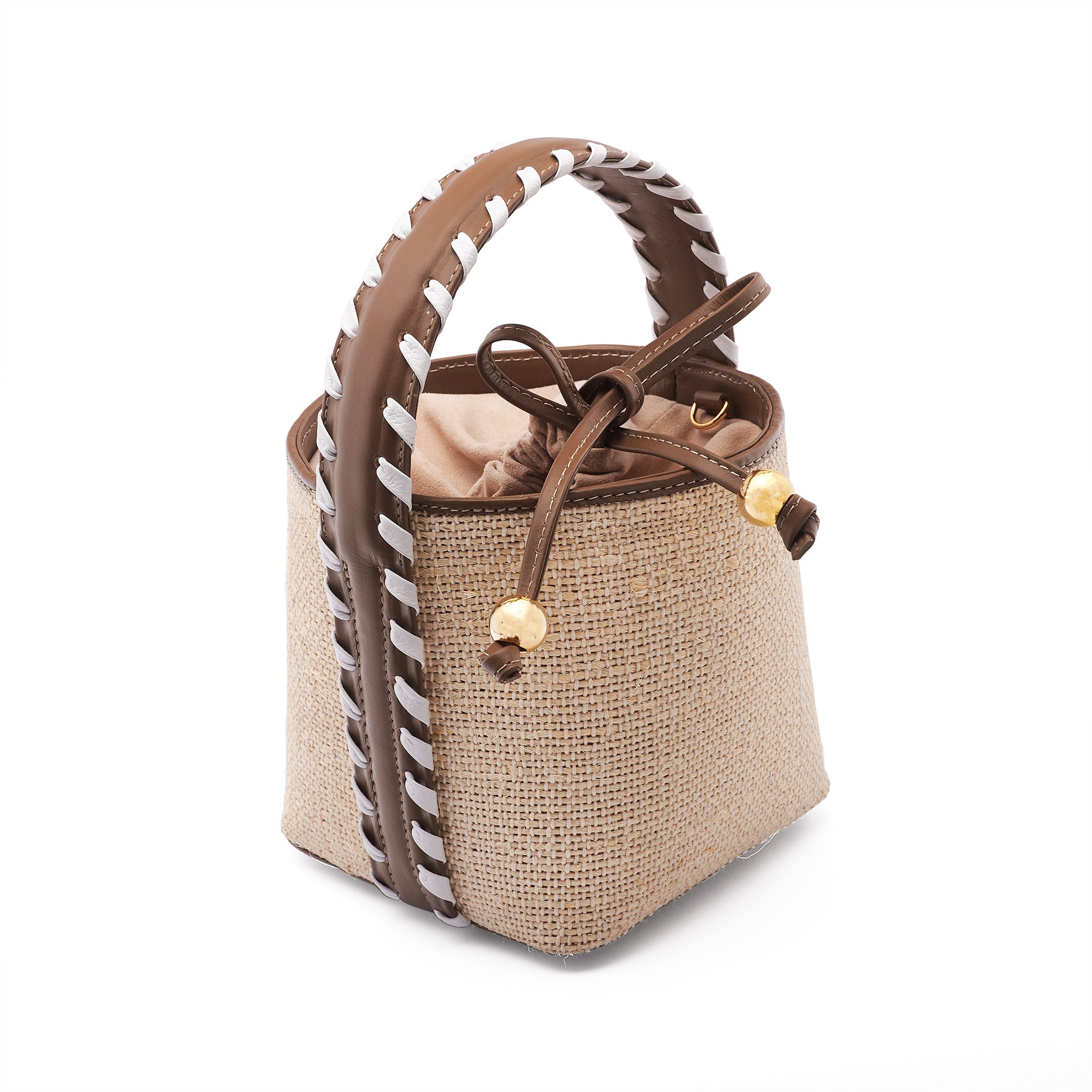 Martina Bag - Fique x Taupe