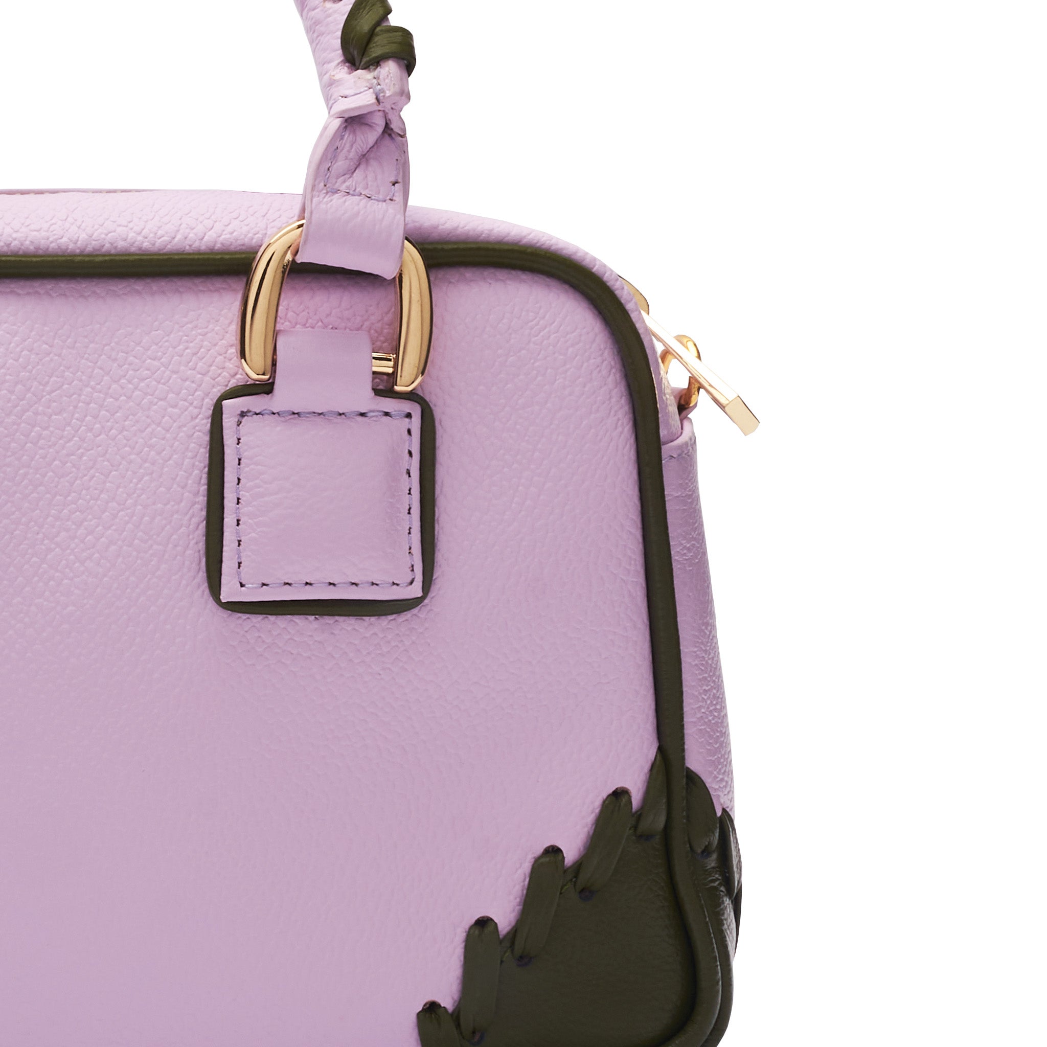 Dr Bag Micro - Malva x Bottle Green