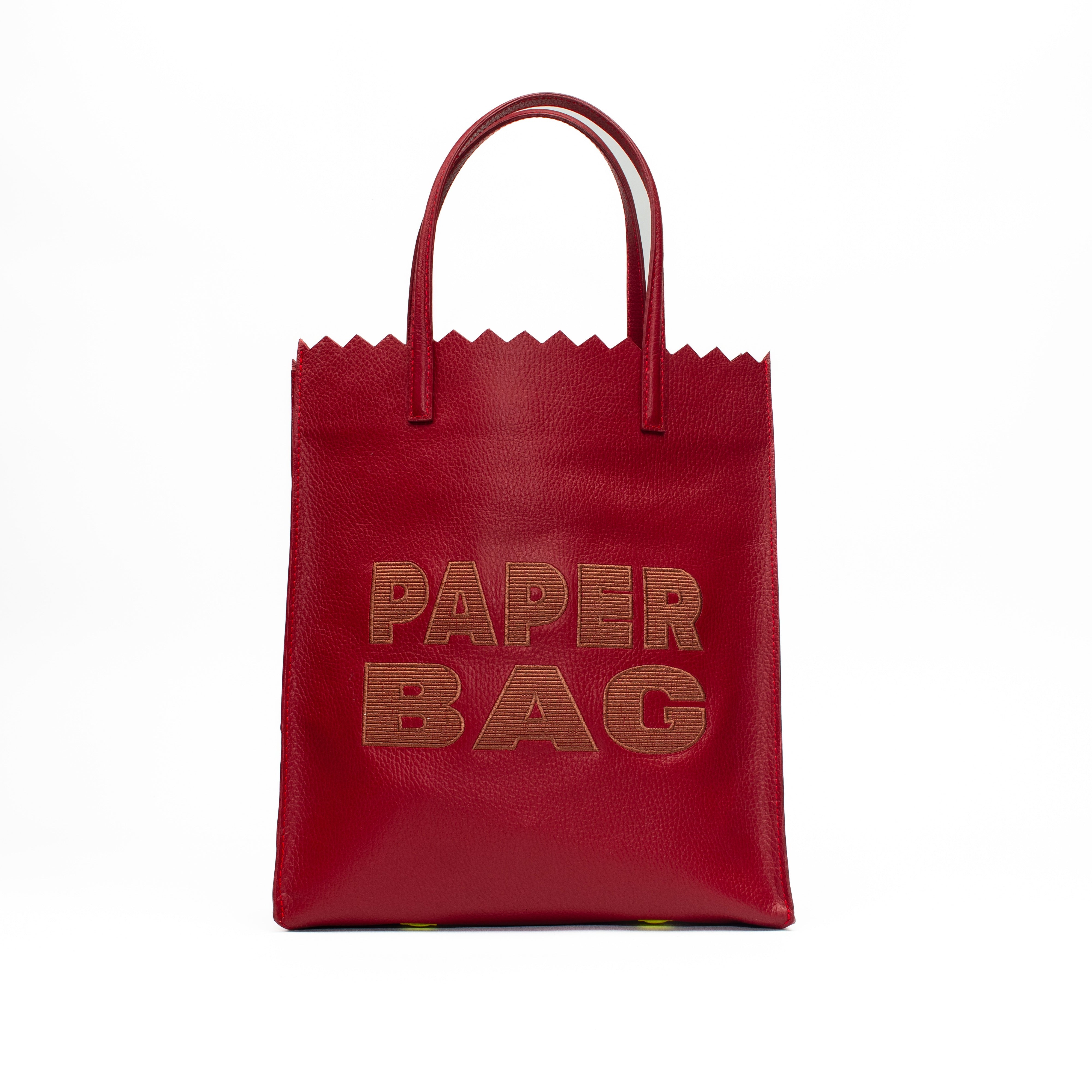 Paper Bag - Burdeos