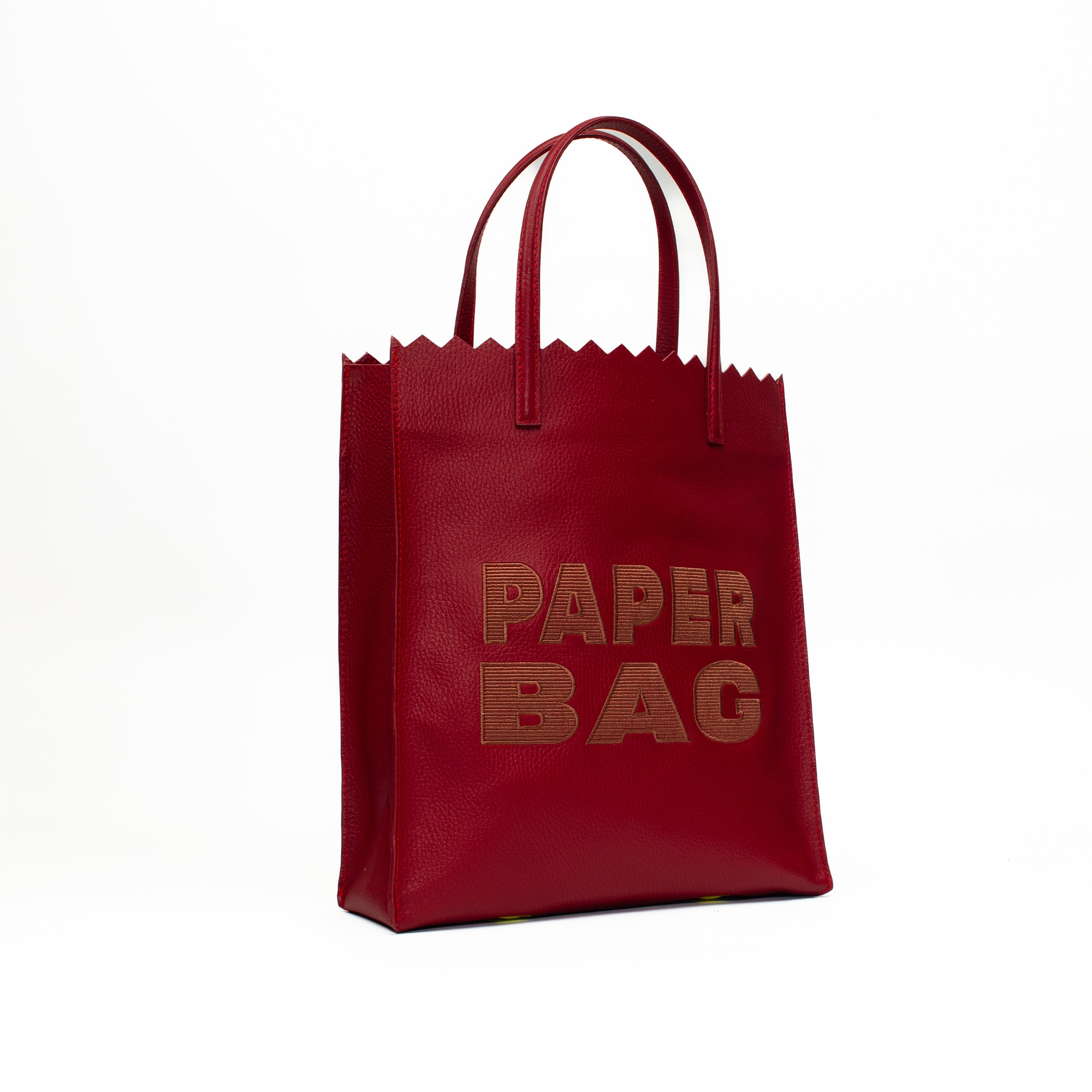 Paper Bag - Burdeos