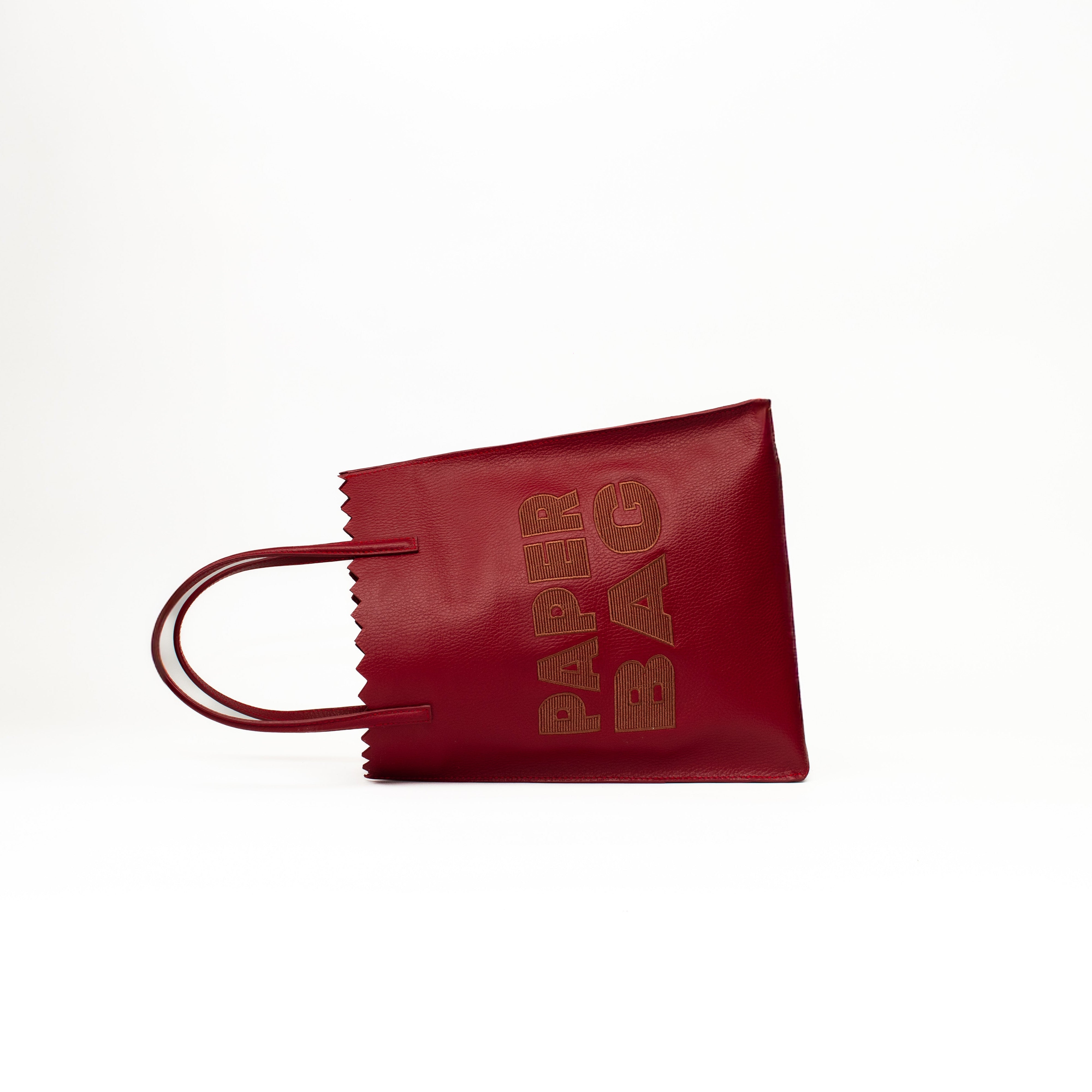 Paper Bag - Burdeos