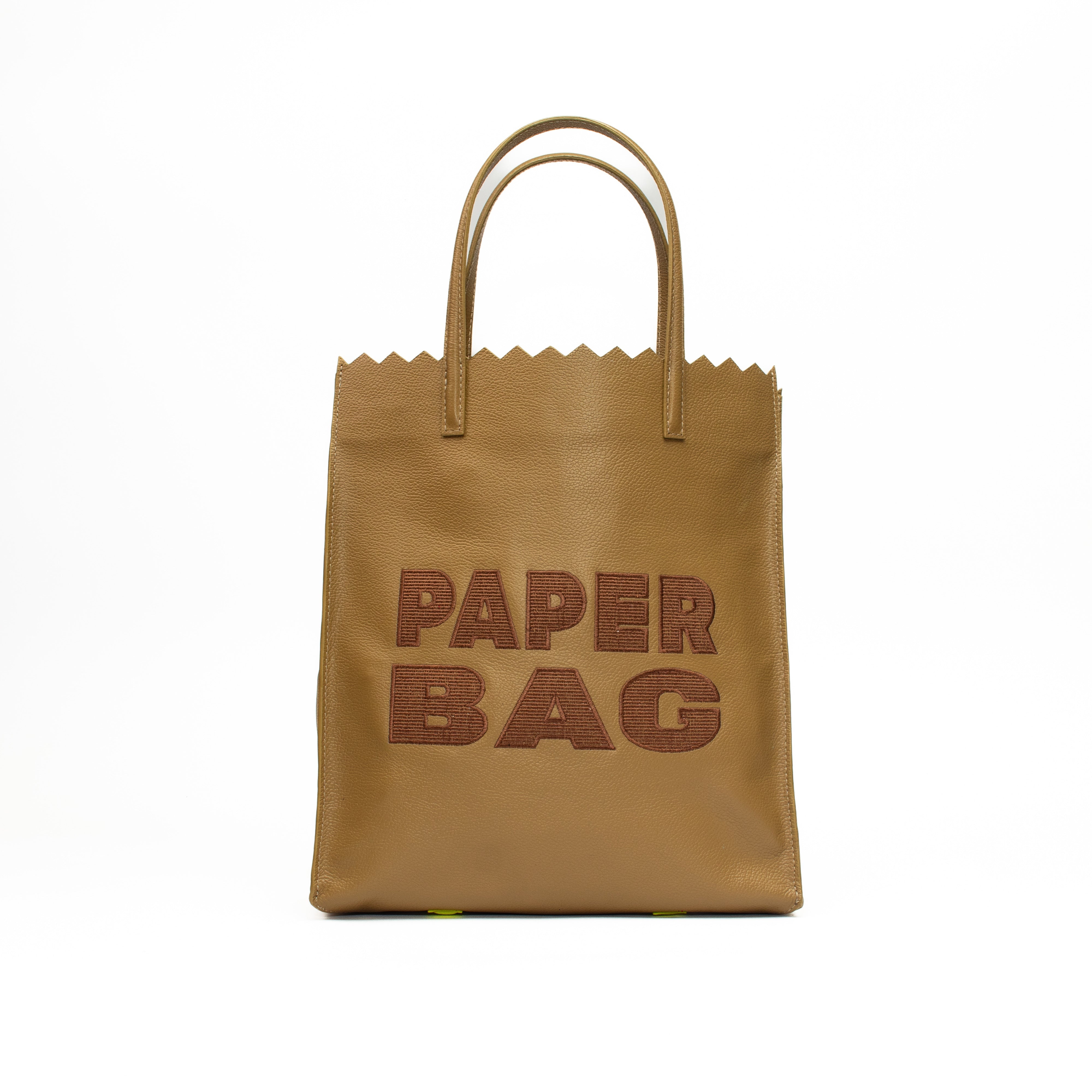 Paper Bag - Musgo x Caramelo