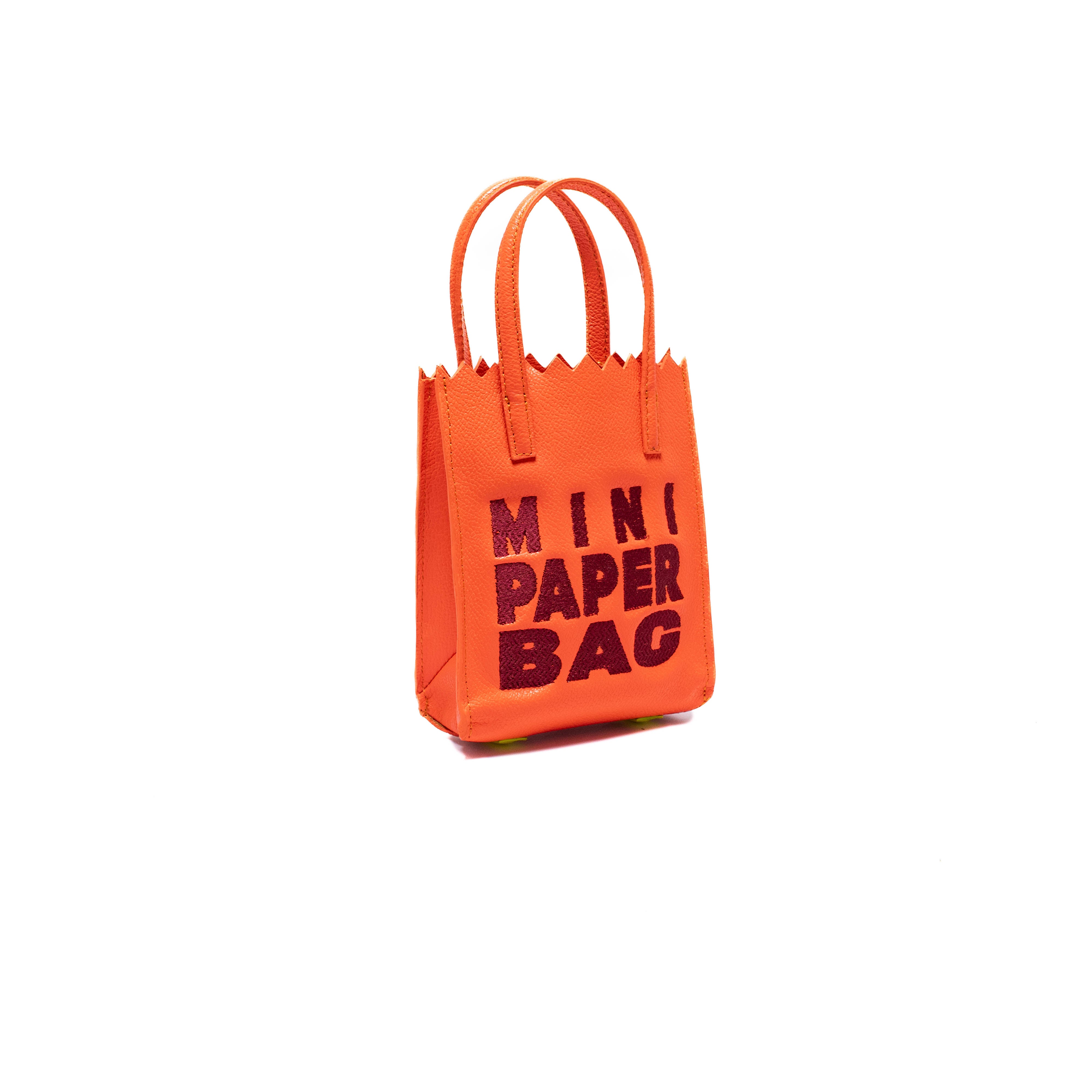 Mini Paper Bag - Cerulean Blue