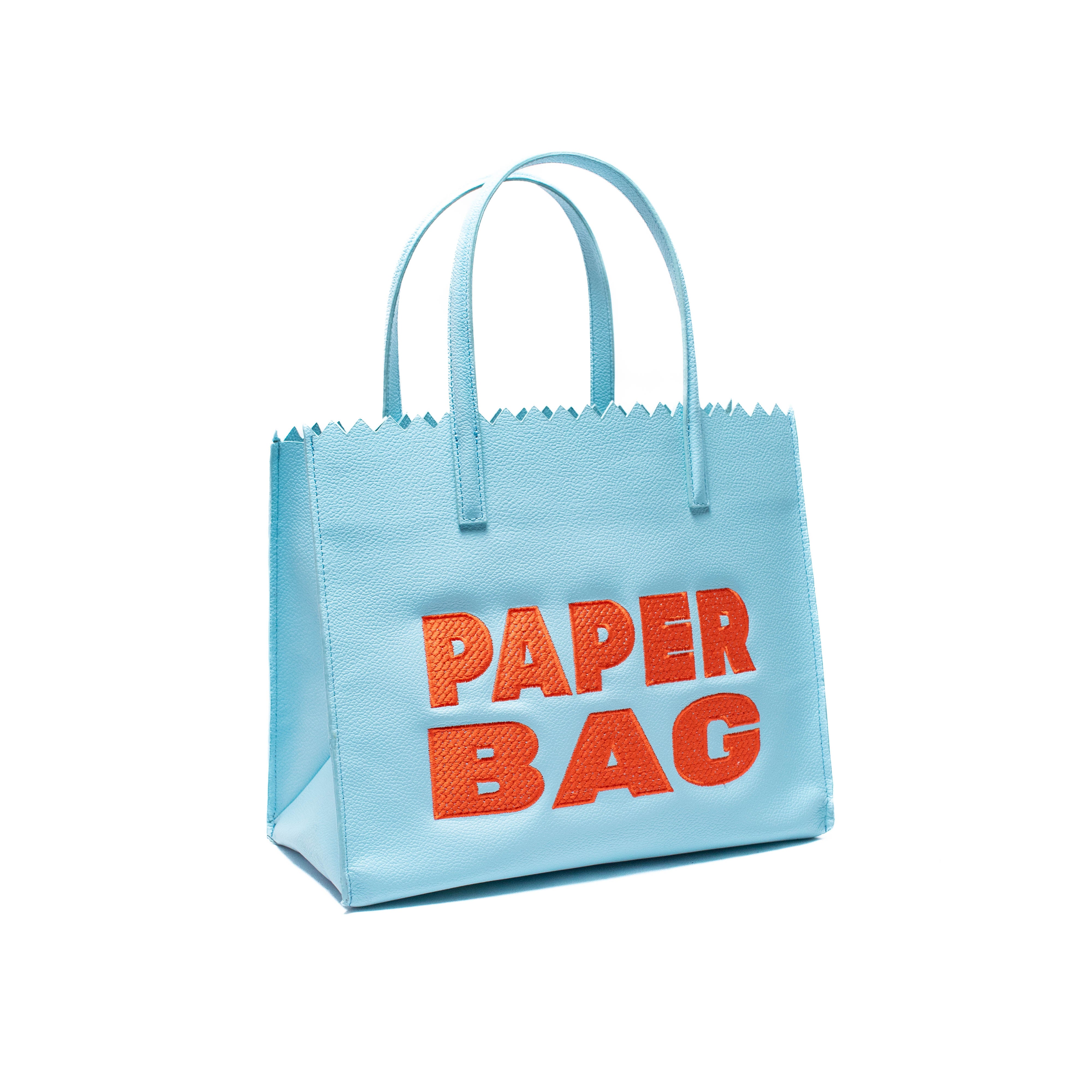 PAPER BAG SHORT celeste fresco x aperol