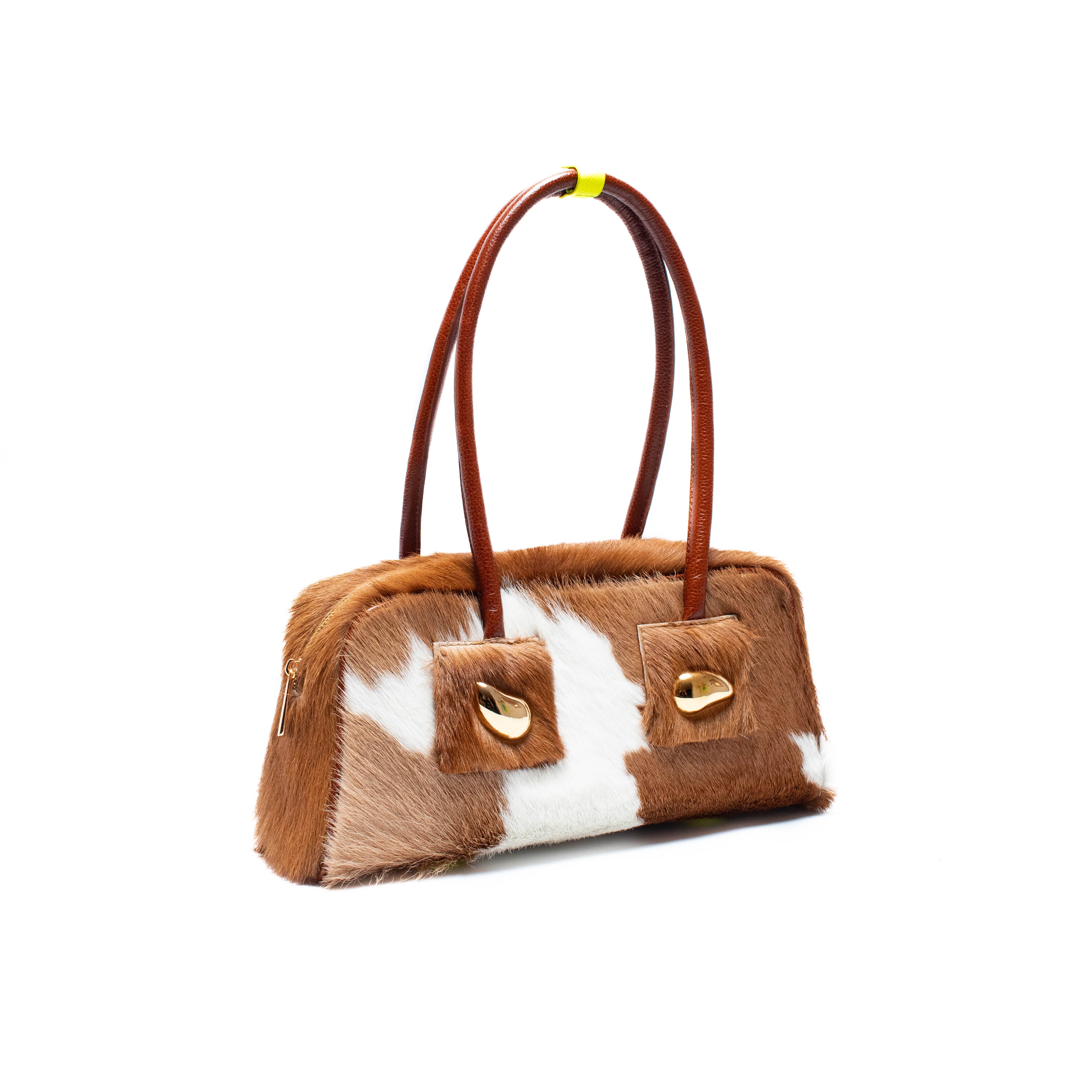 BAGUETTE BAG PELO - Cow Hair Café