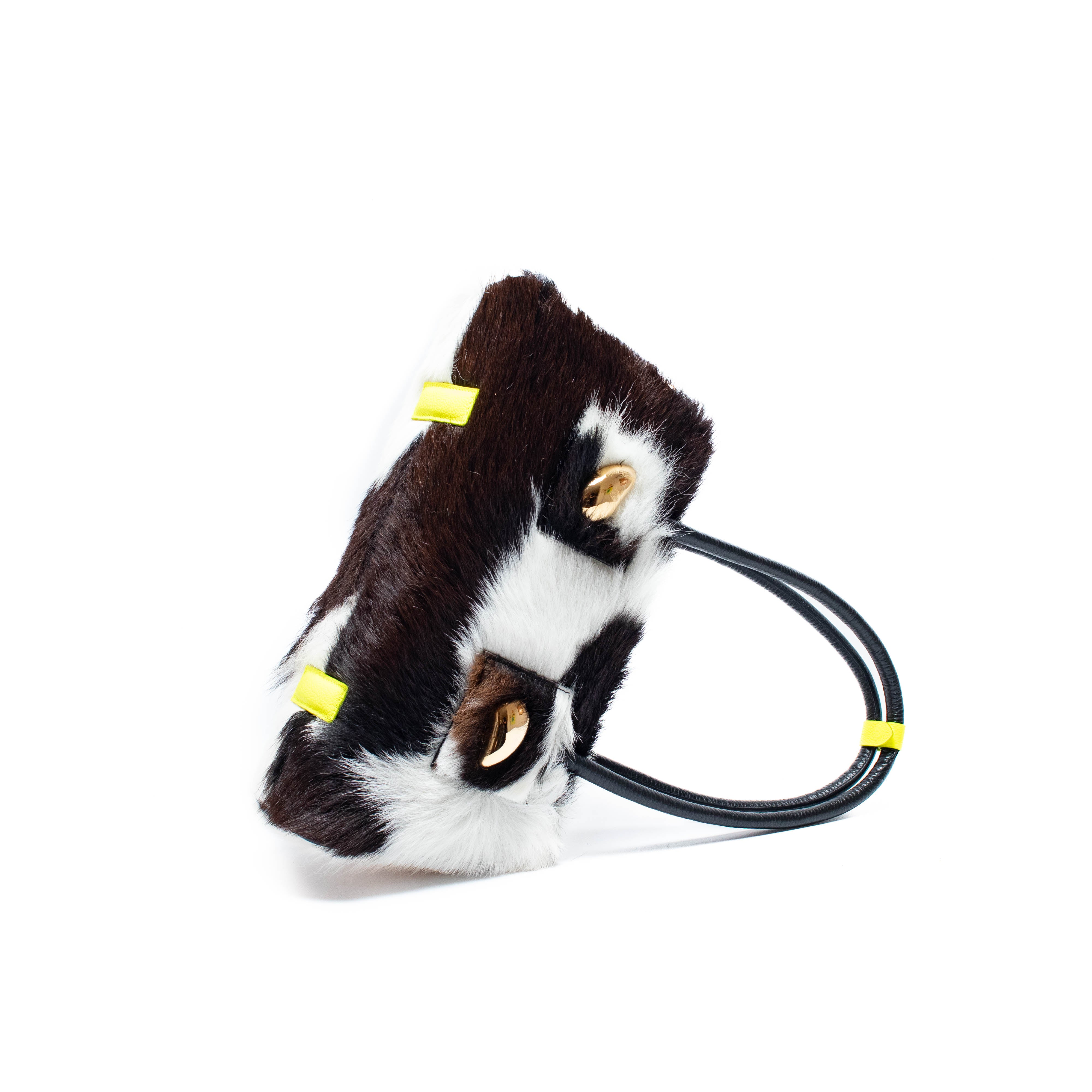BAGUETTE BAG PELO - Cow Hair Negro