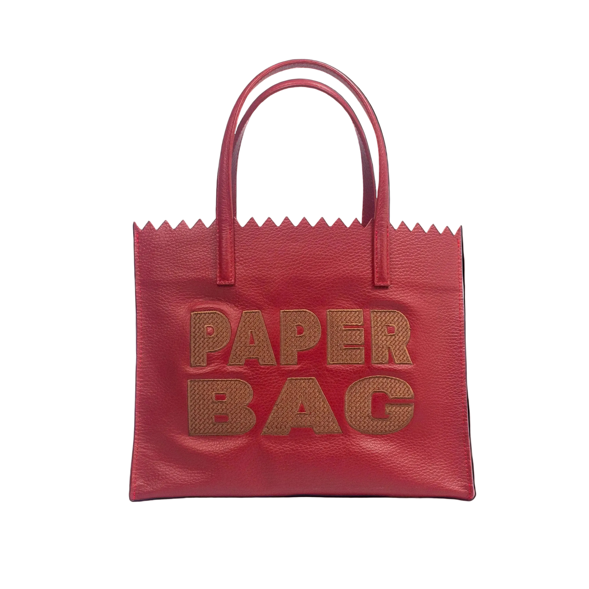 Paper Bag SHORT - Burgundy x Chocolate