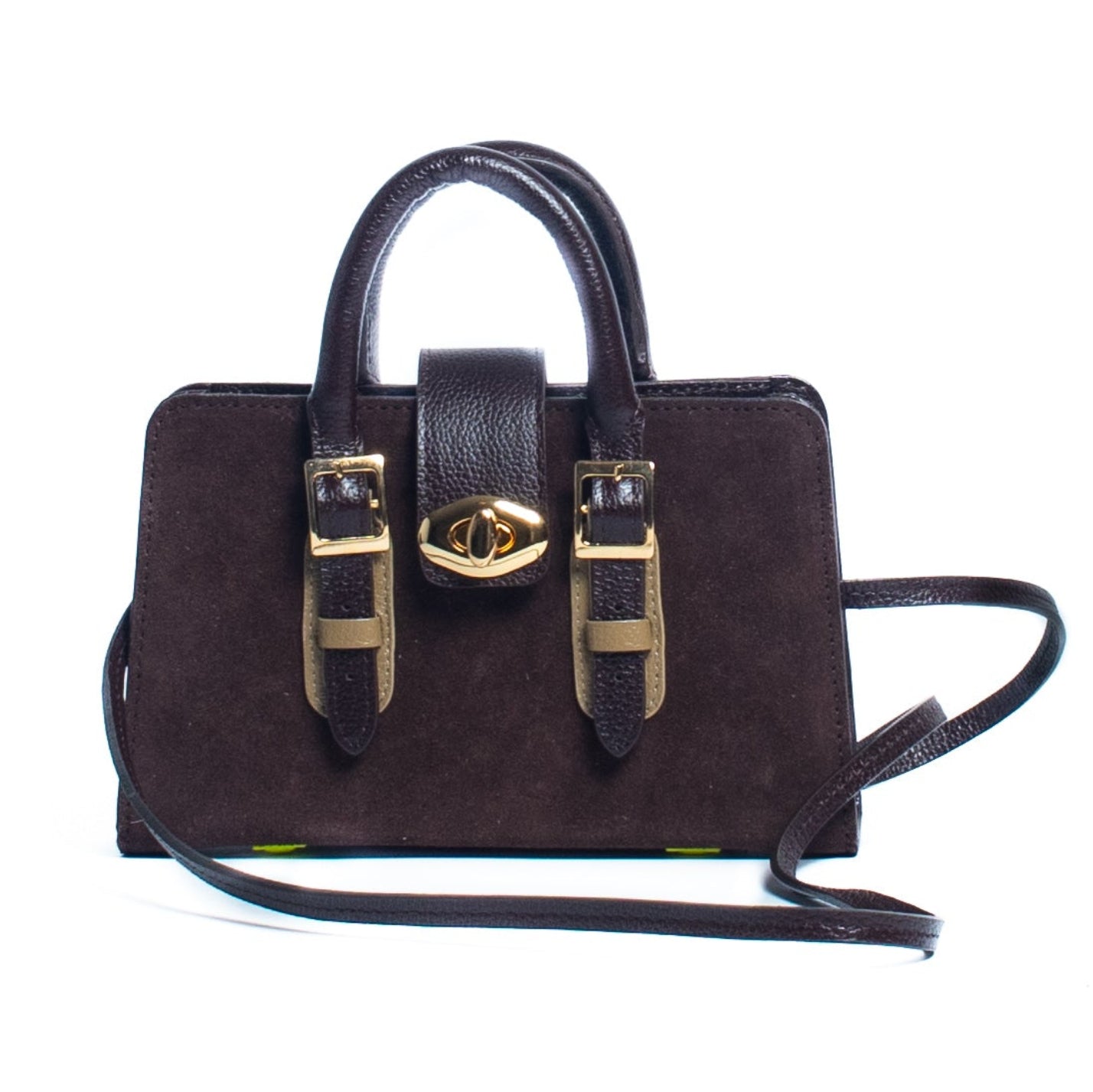 ABBEY bag MICRO - chocolate - musgo.