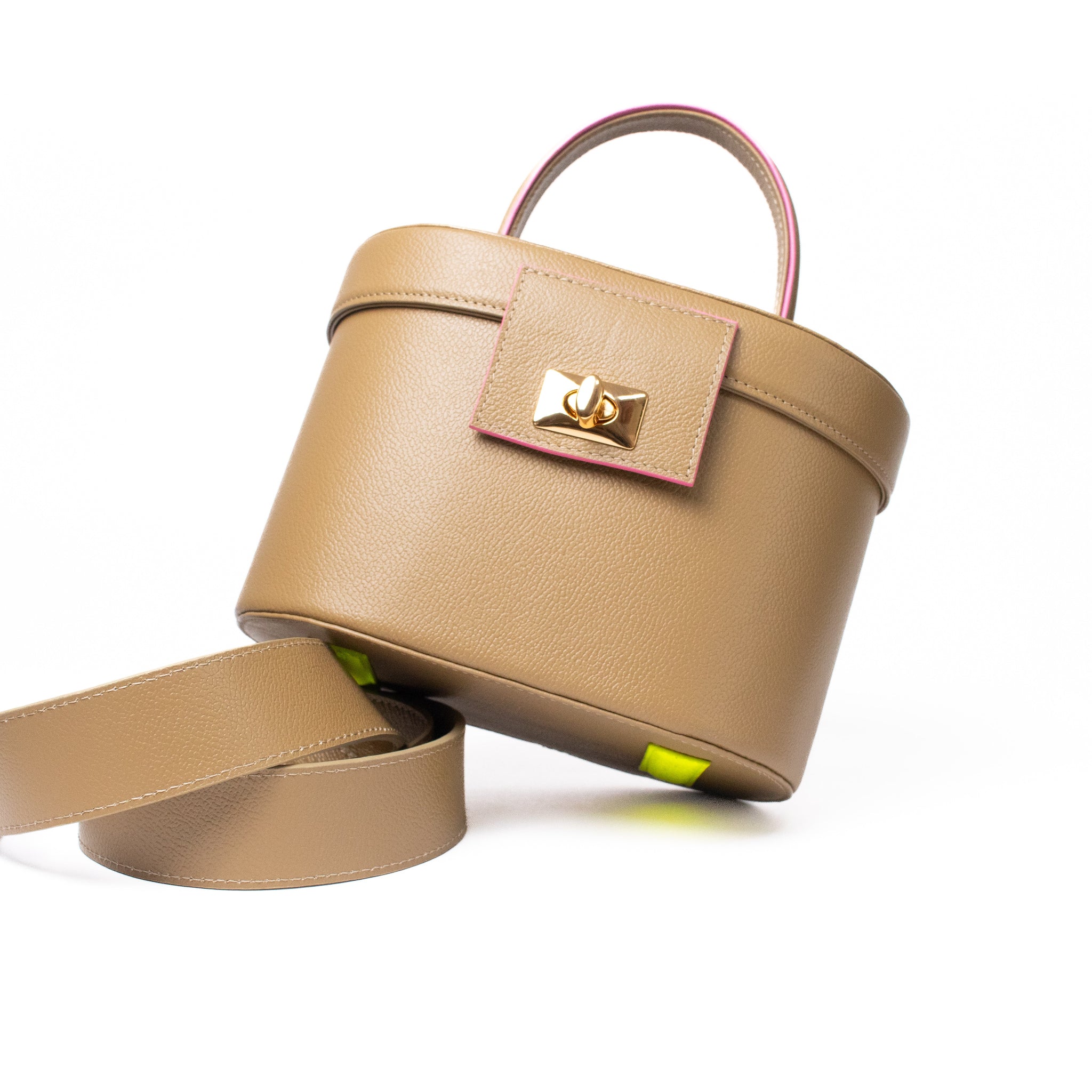 SECRETAIRE bag MUSGO x ROSA neón
