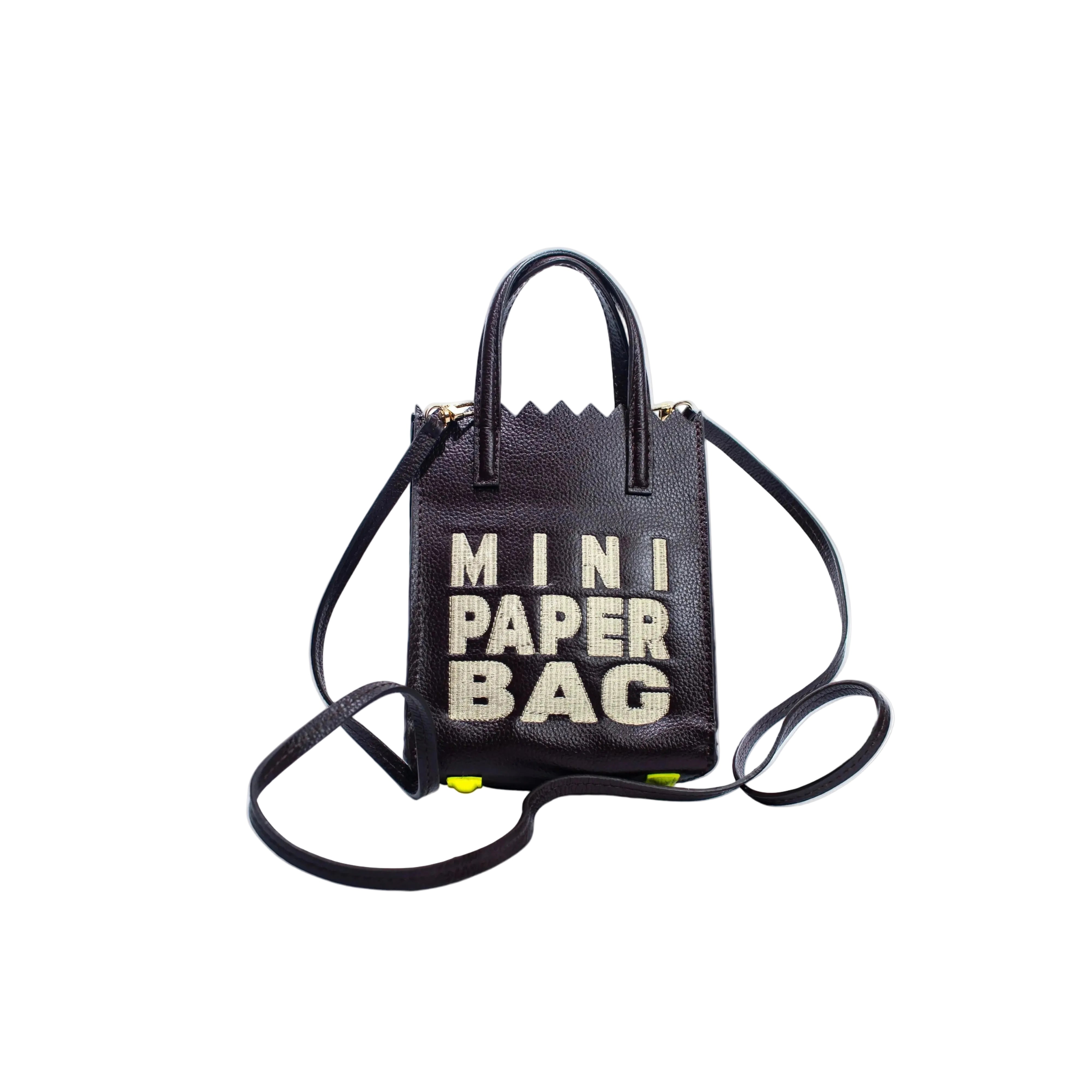 MINI PAPER BAG - chocolate