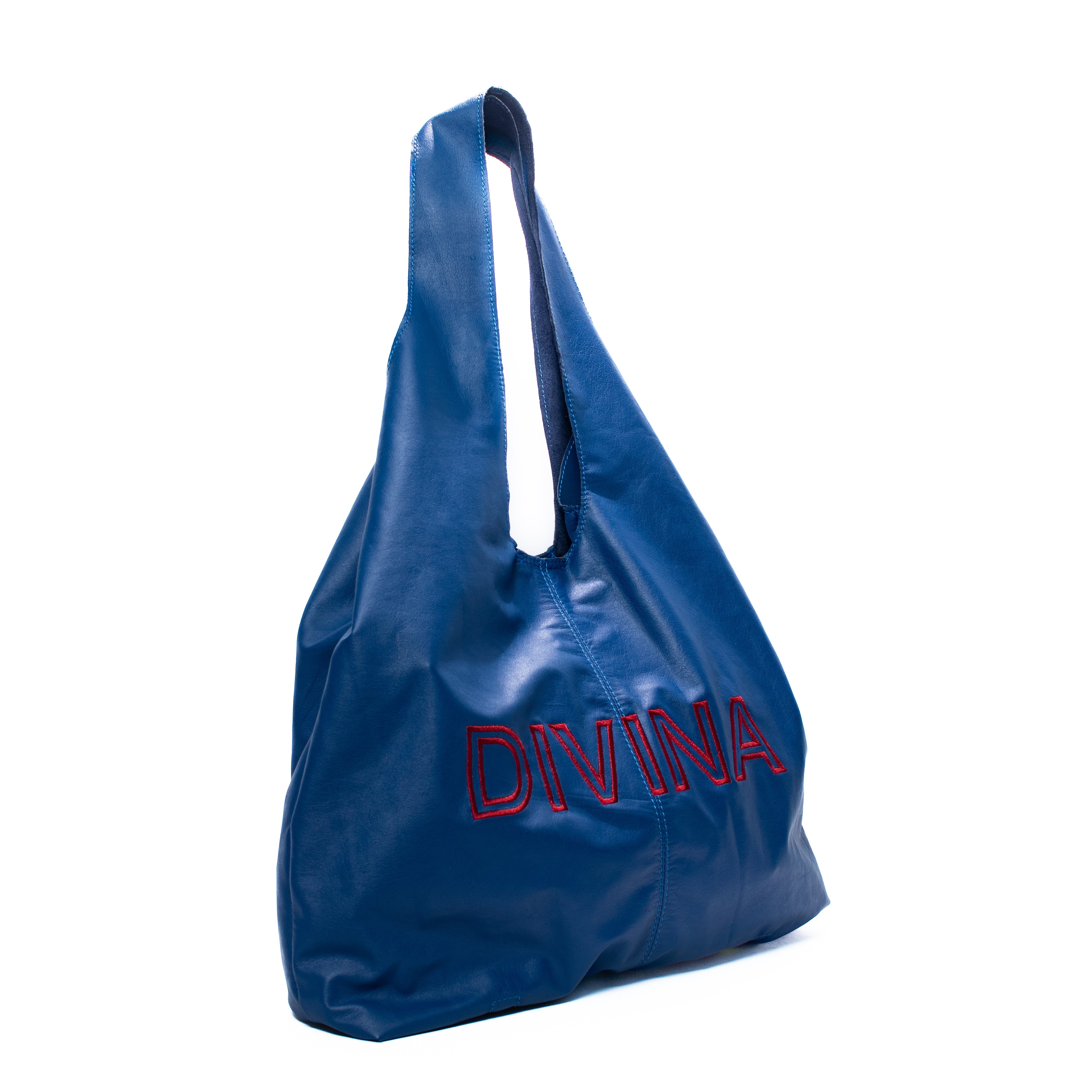 Cobalt Blue Cloth X Red