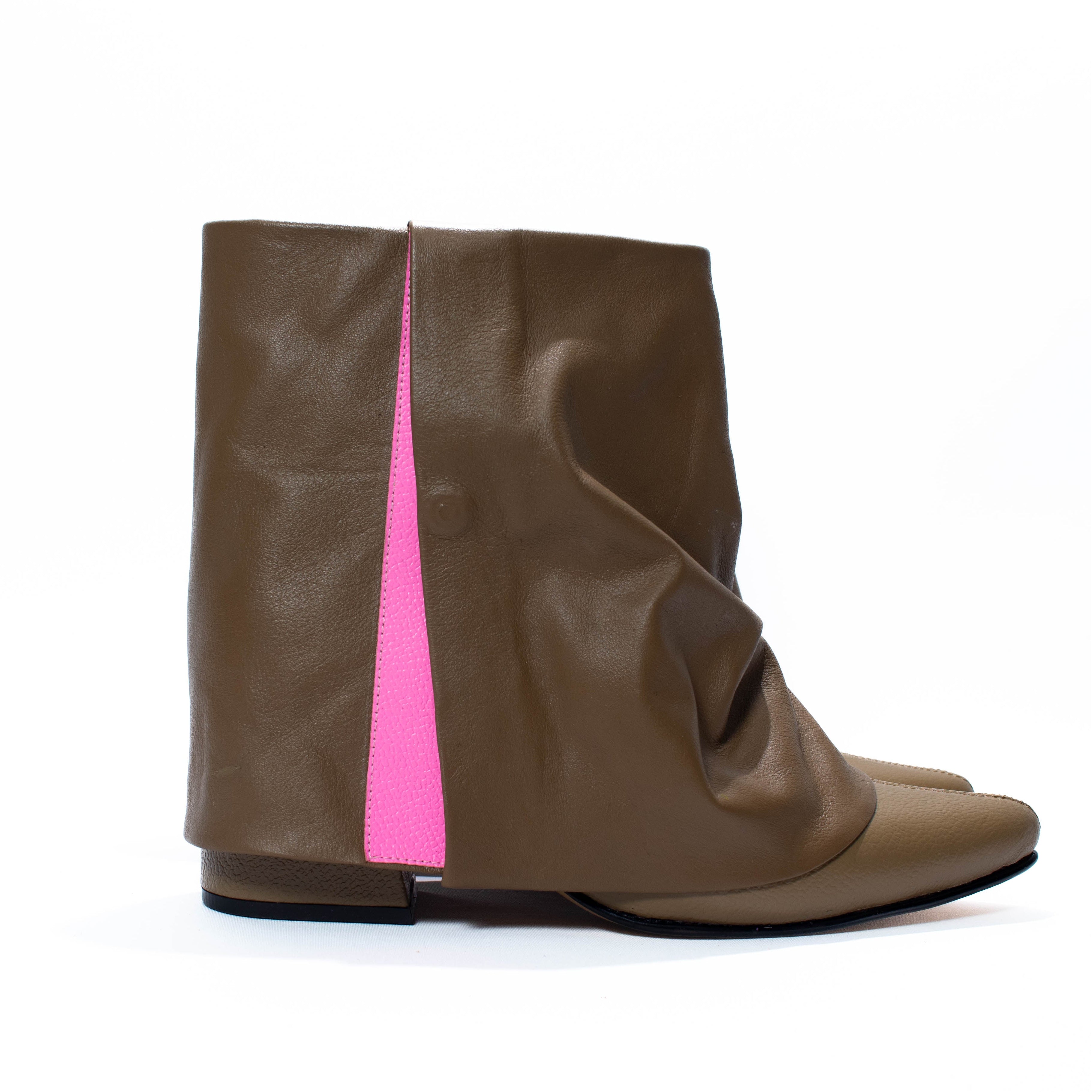 Moss Pink Boots Pant