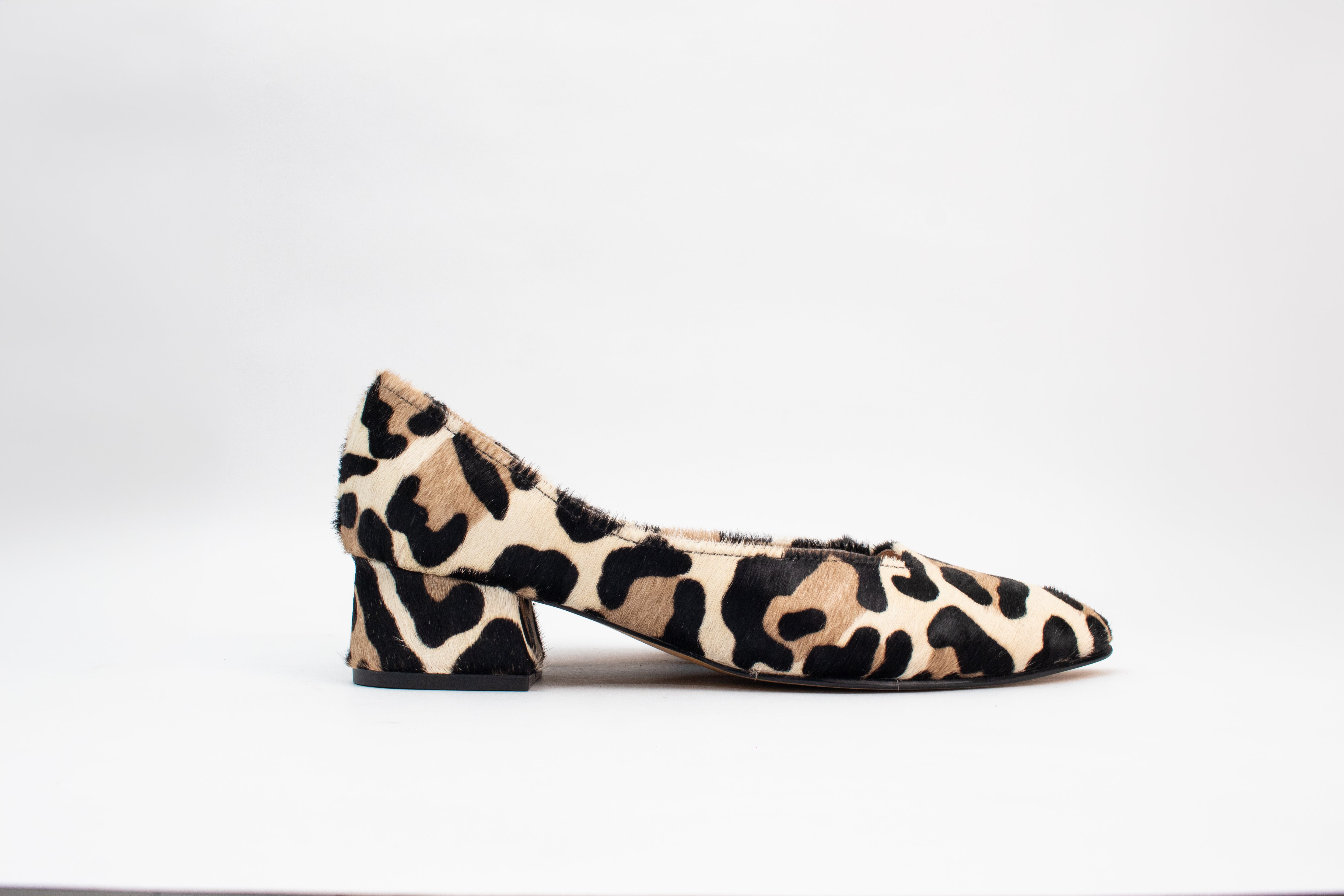 Midi Heels Jaguar Pelo