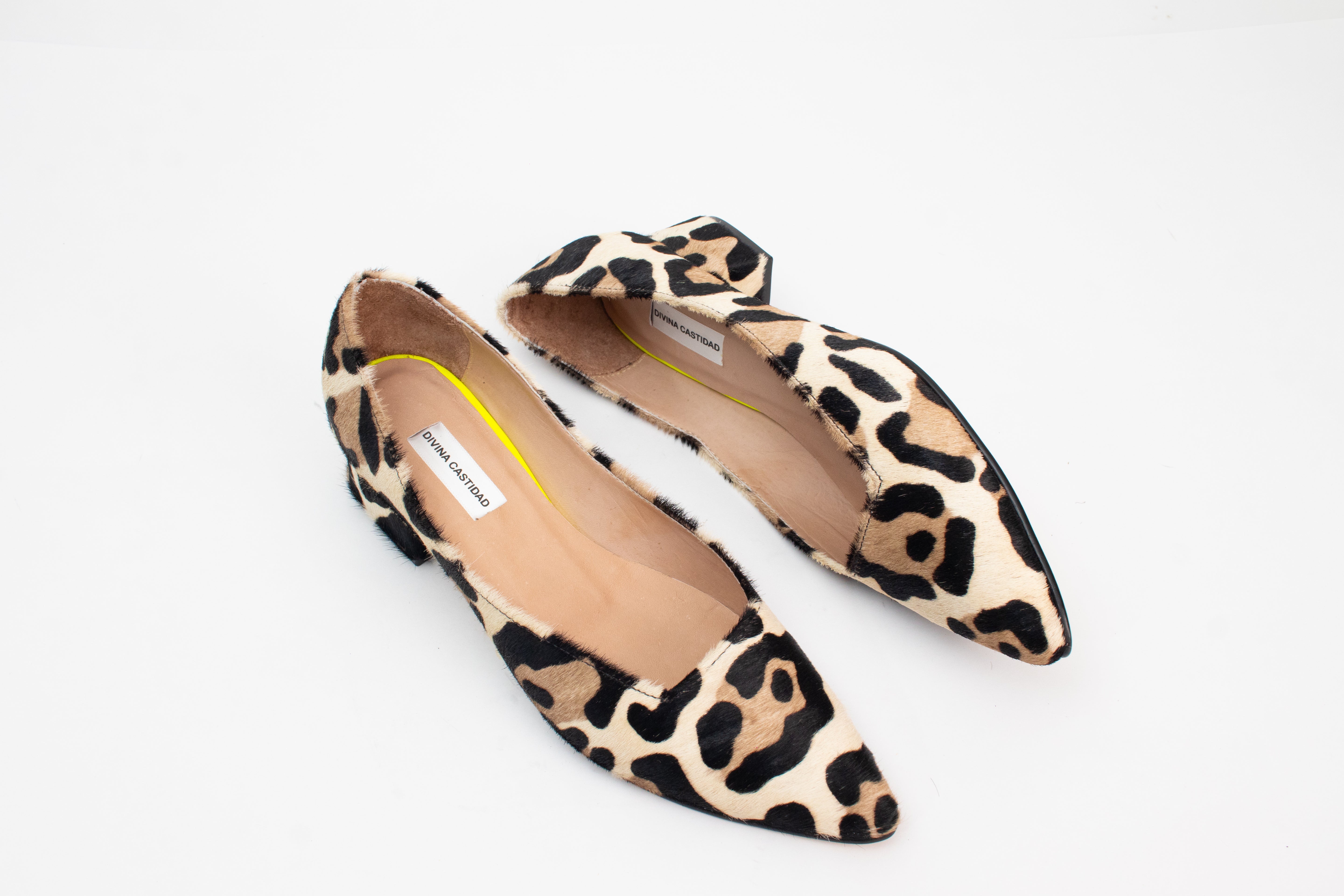 Midi Heels Jaguar Pelo