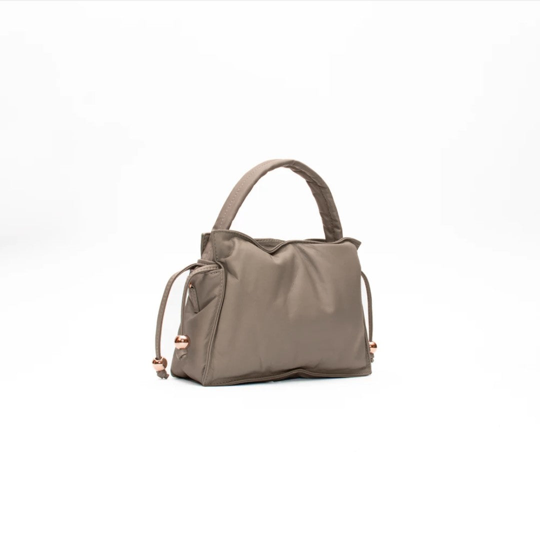 Puffy Mochilita Bombón - Taupe