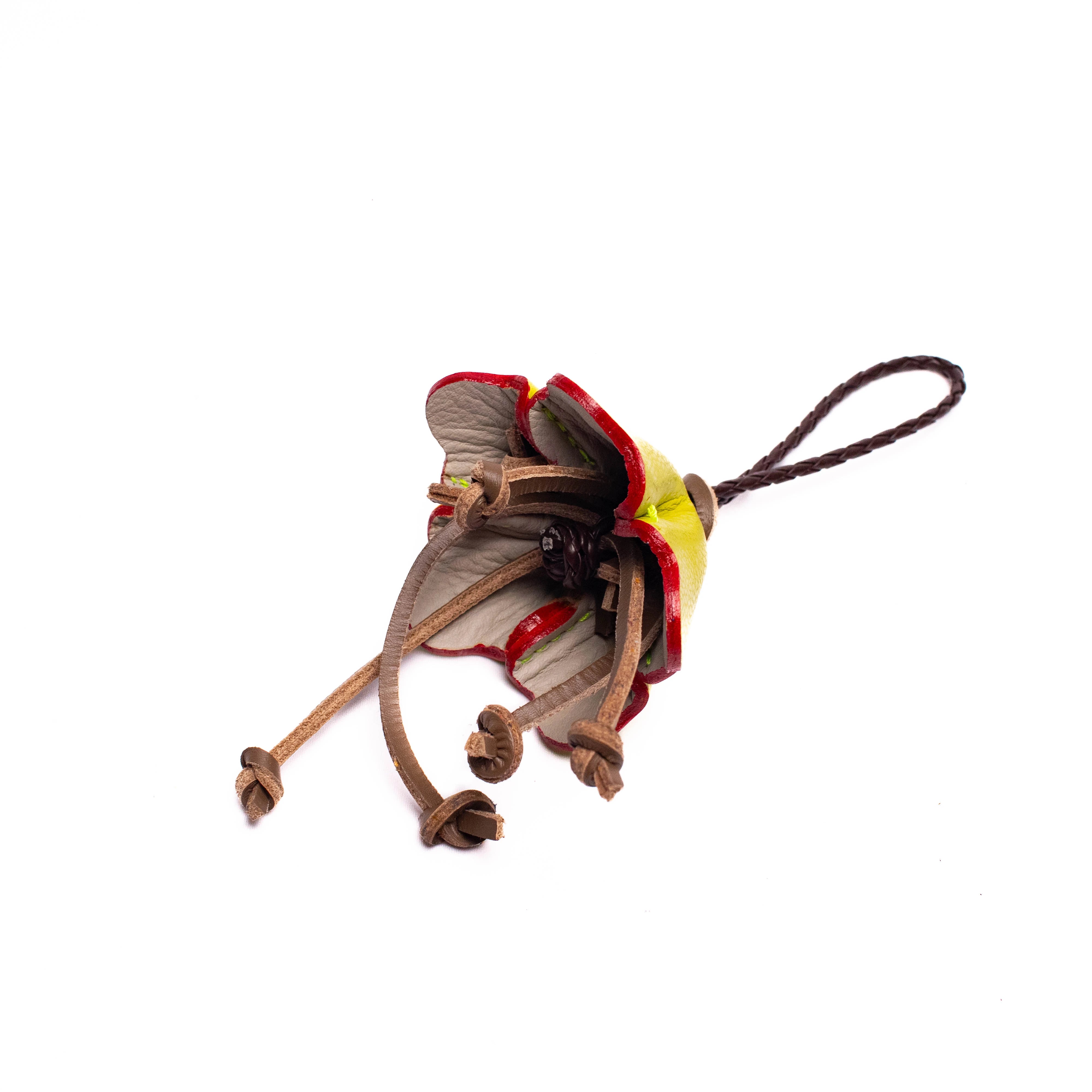 Orchidea Charm Amarillo + Rojo